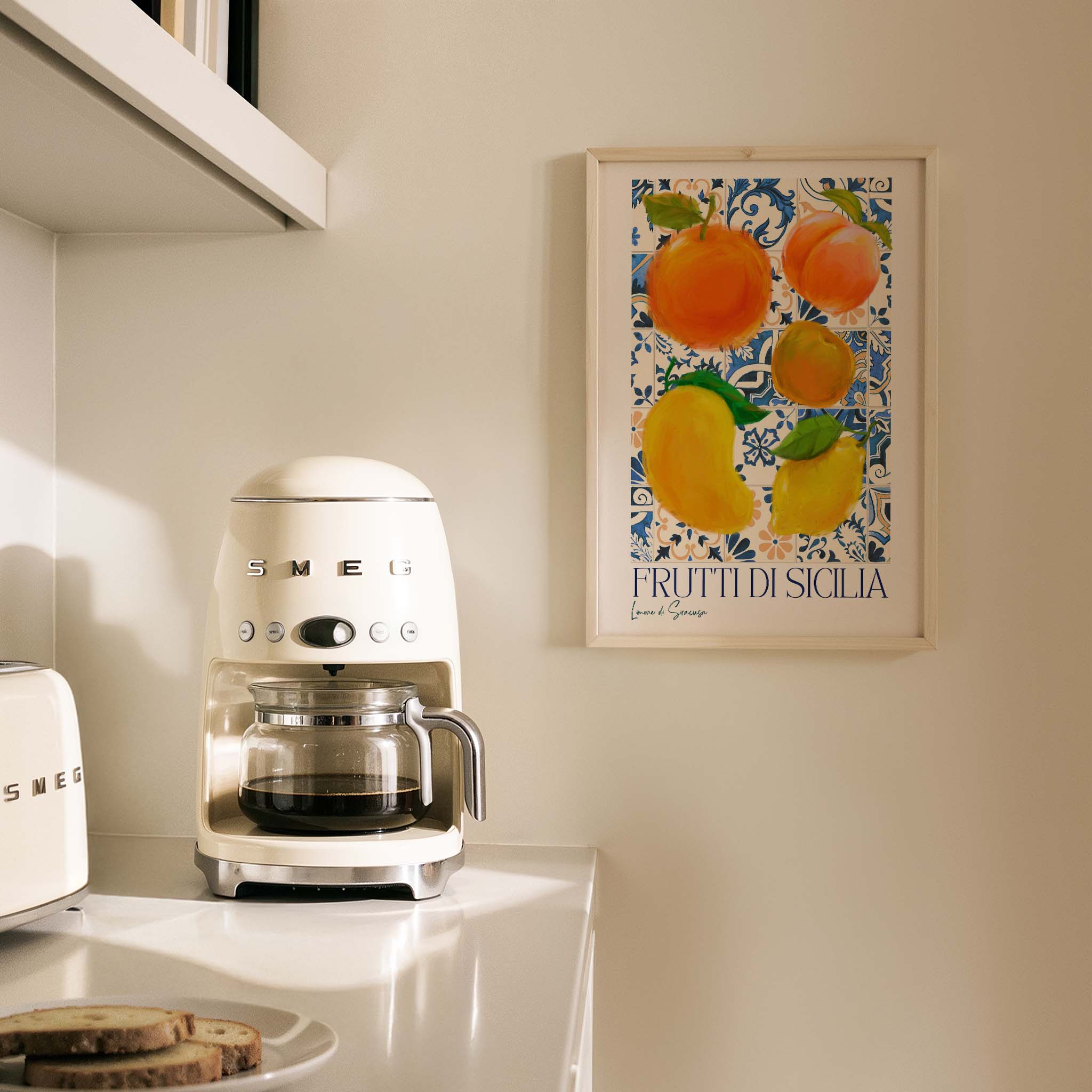 Frutti di Sicilia Fruits Market - Akdeniz İtalya Koleksiyonu Mutfak Tablosu