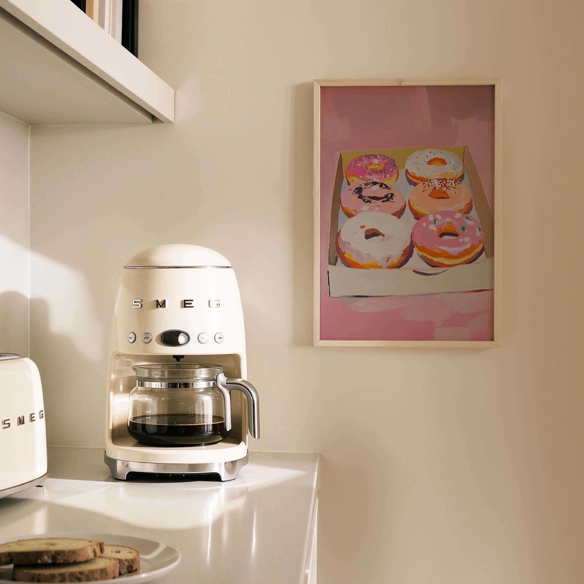 Donut Aşkı Maximalist - Duvar Tablosu