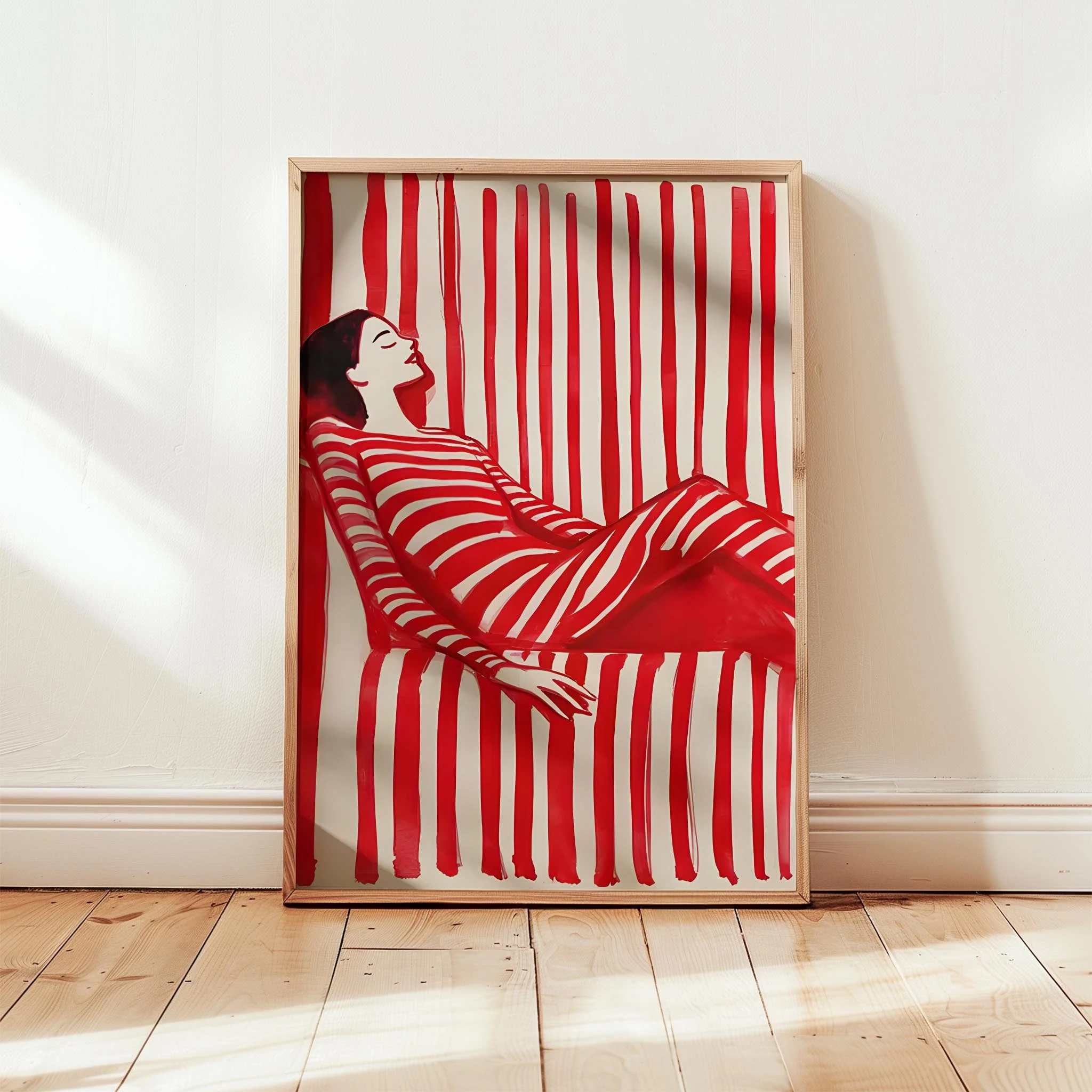 Dinlenme XXXV - Kırmızı Çizgiler