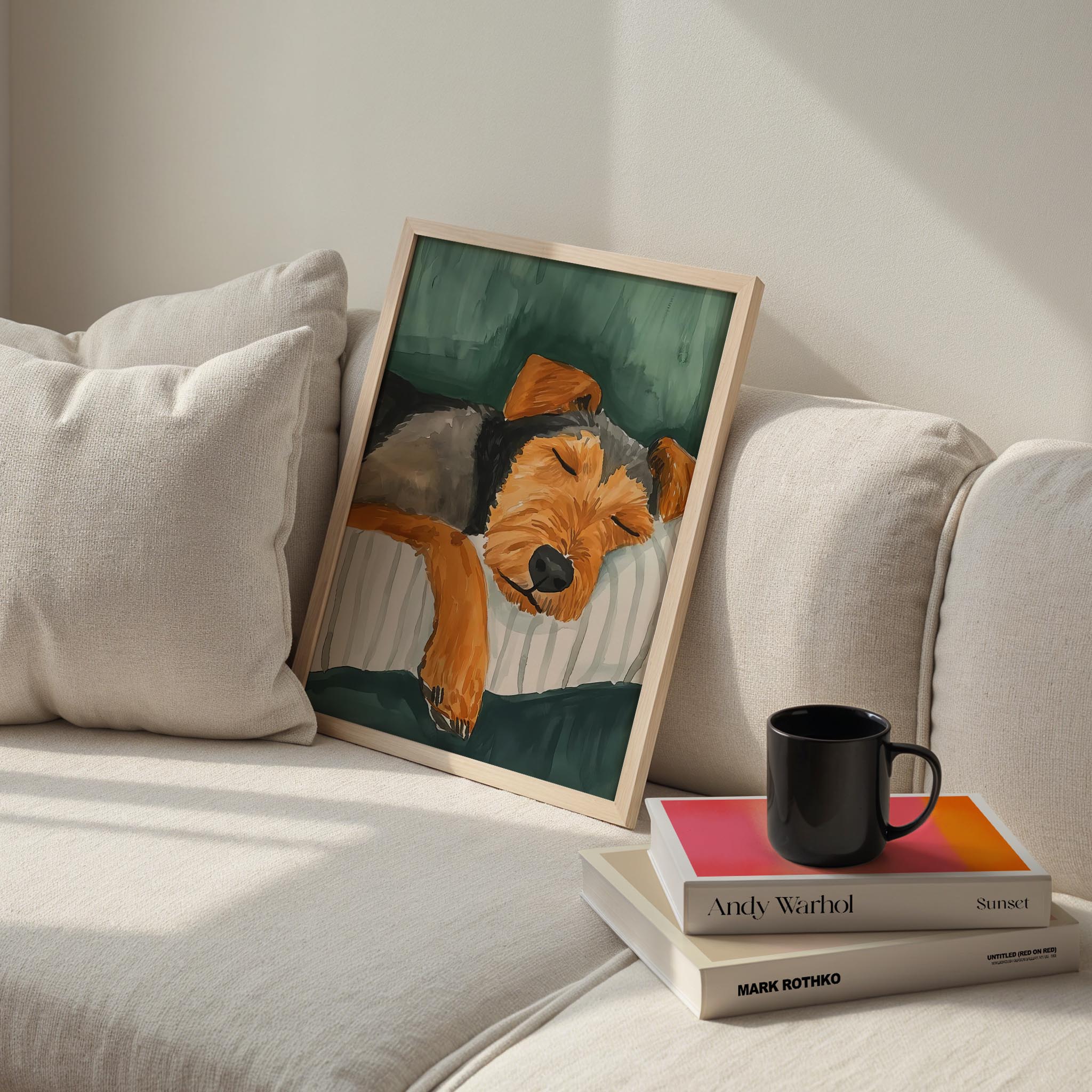 Köpek Portre IX - Airedale Terrier