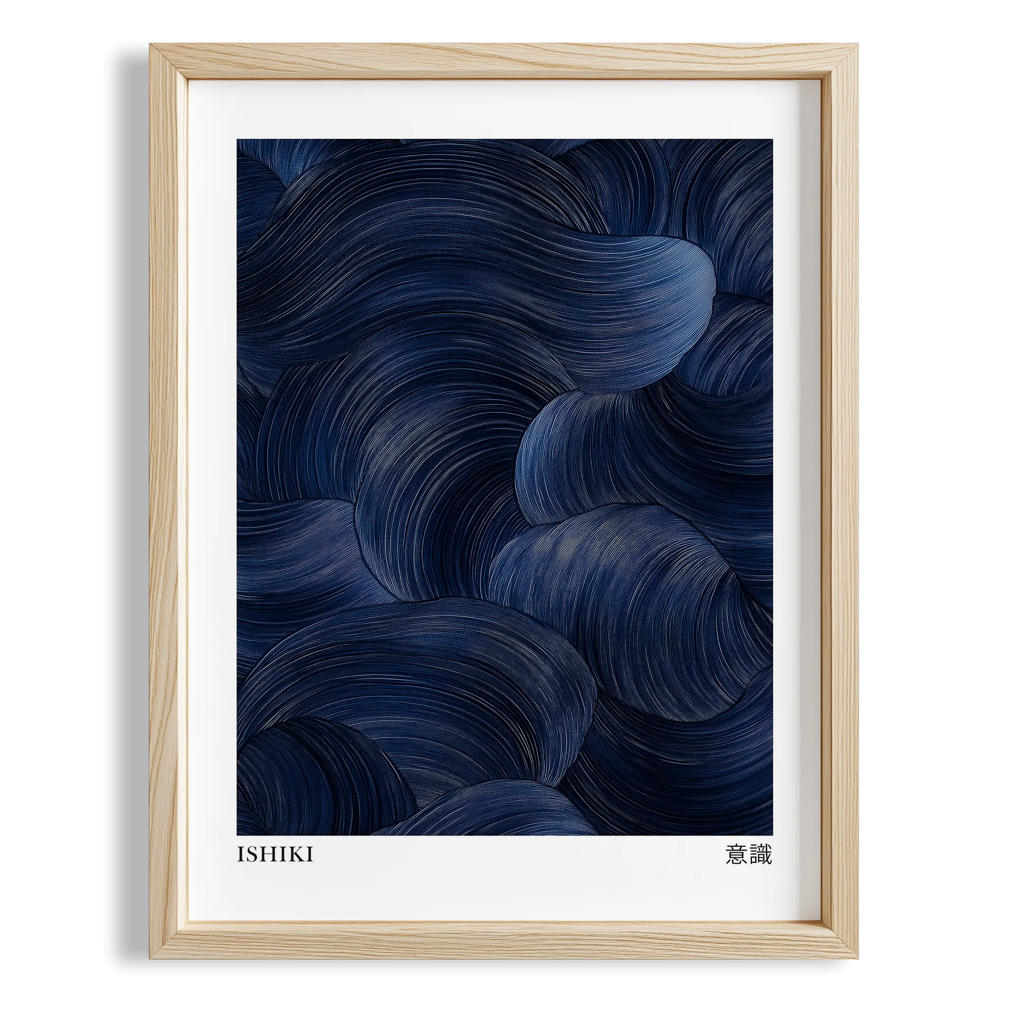 Japandi Mavi IV - Farkındalık