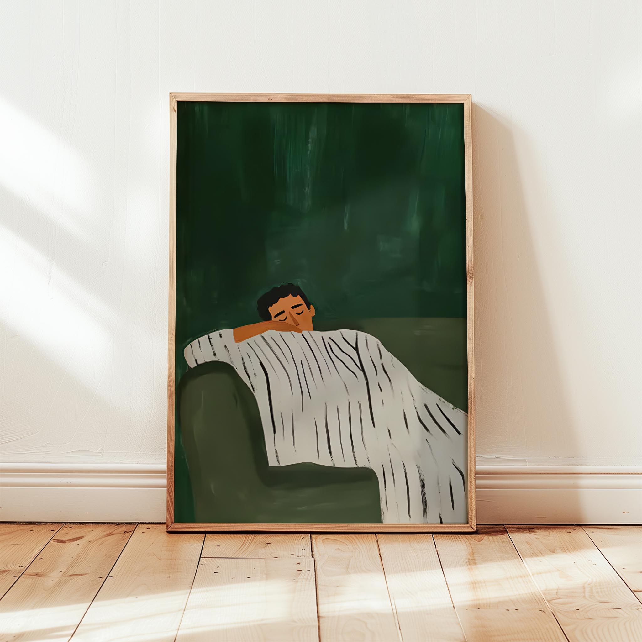 Dinlenme XXXIII - Yeşil Koltuk