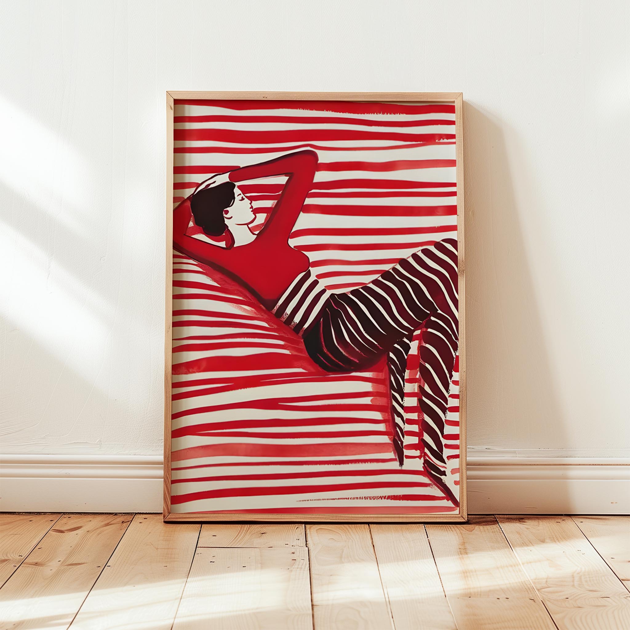 Dans Eden Figür I - Kırmızı Çizgiler