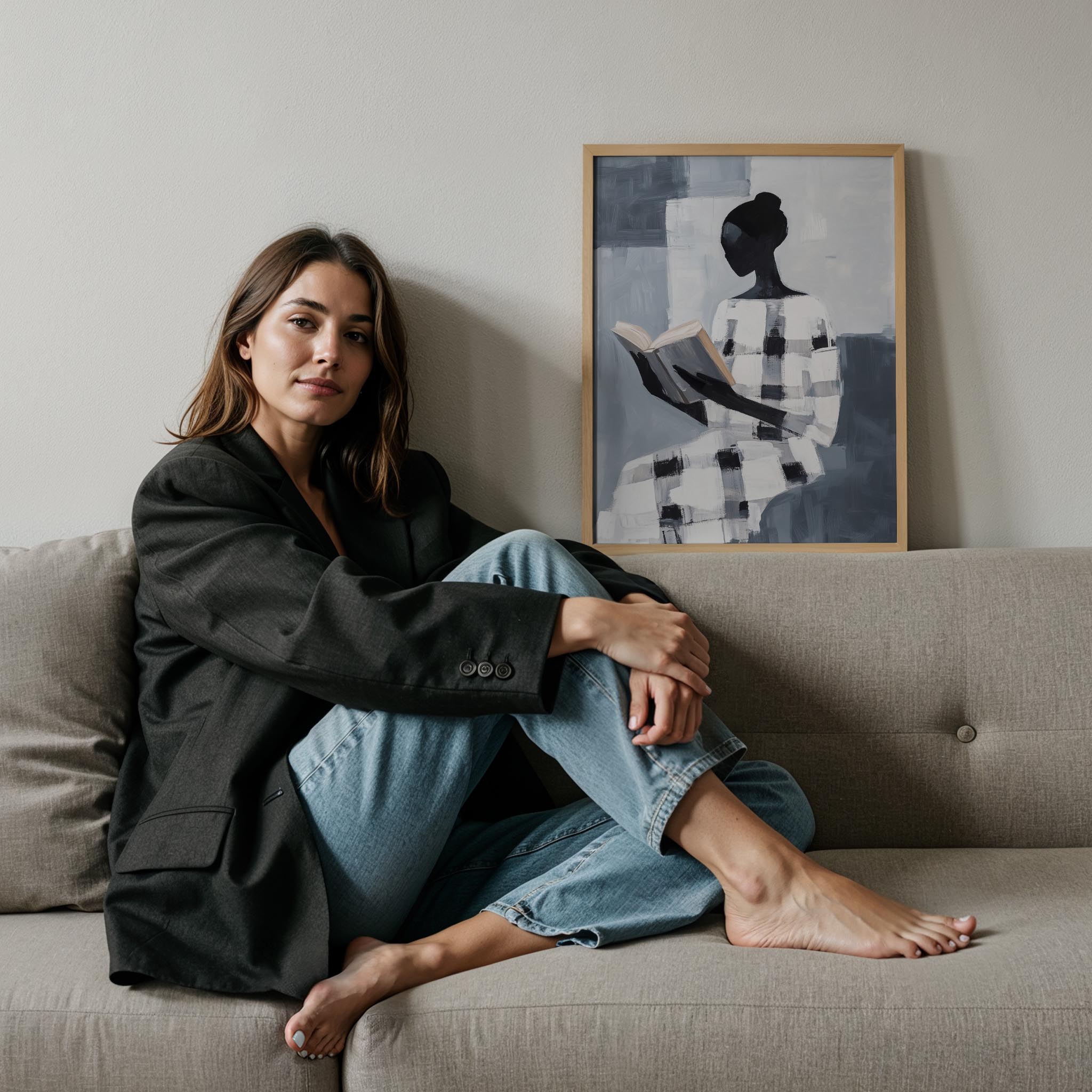 Soyut İnsan Portresi VII - Geometrik