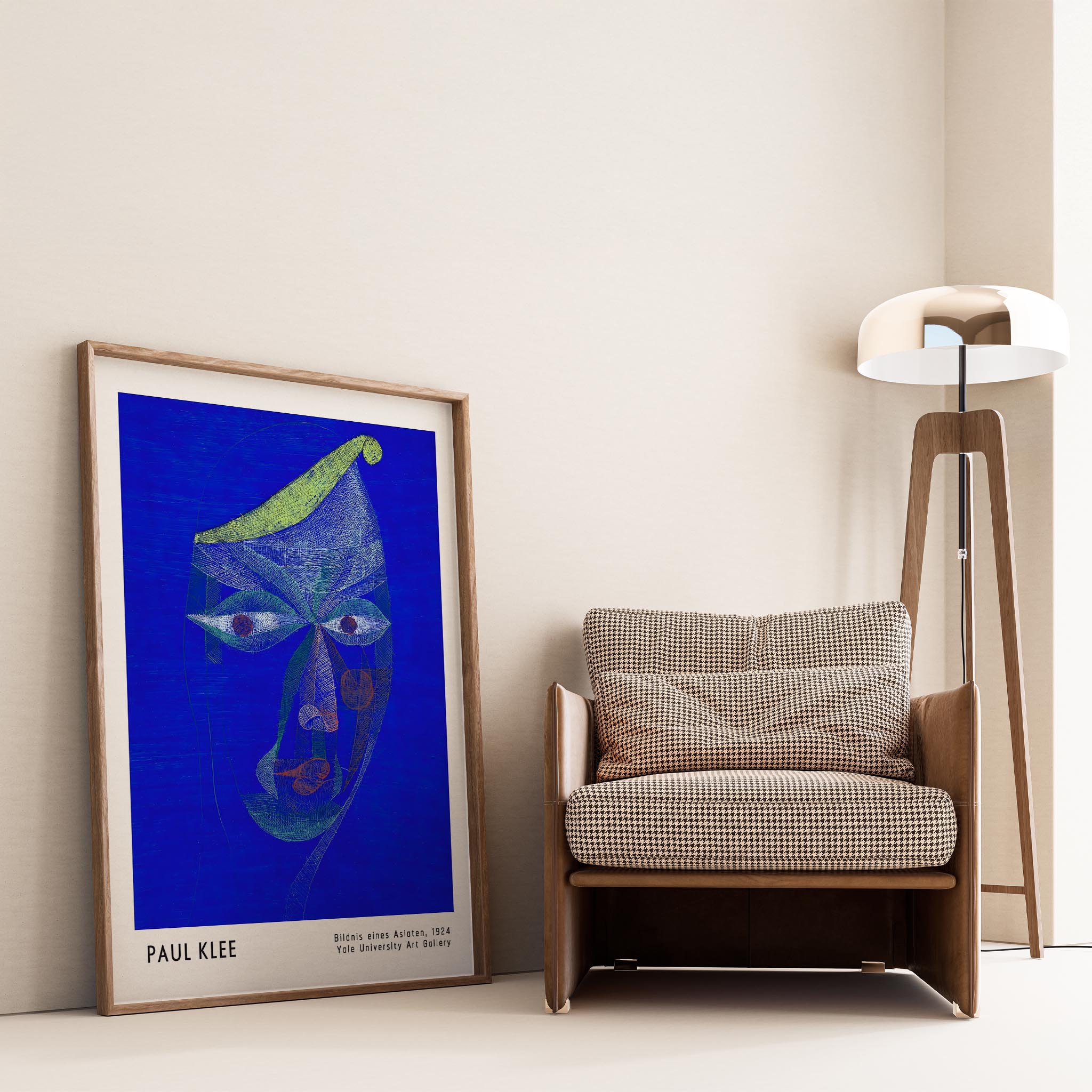 Paul Klee Sadece Körlük 1924 Suluboya I Duvar Tablosu