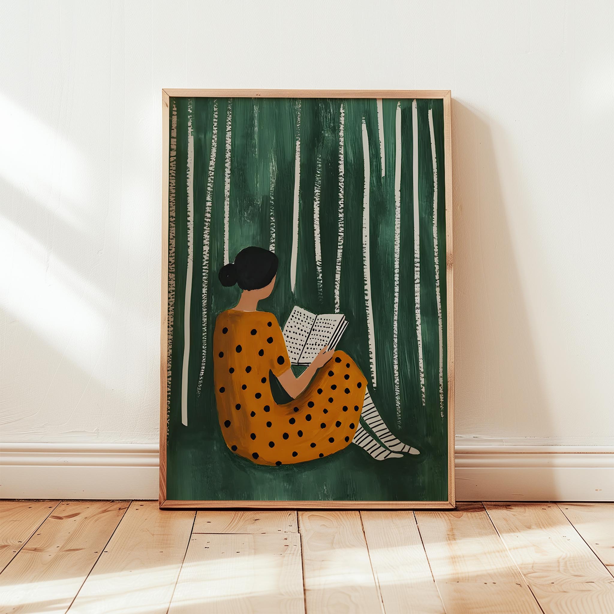 Okuma Saati II - Orman Deseni