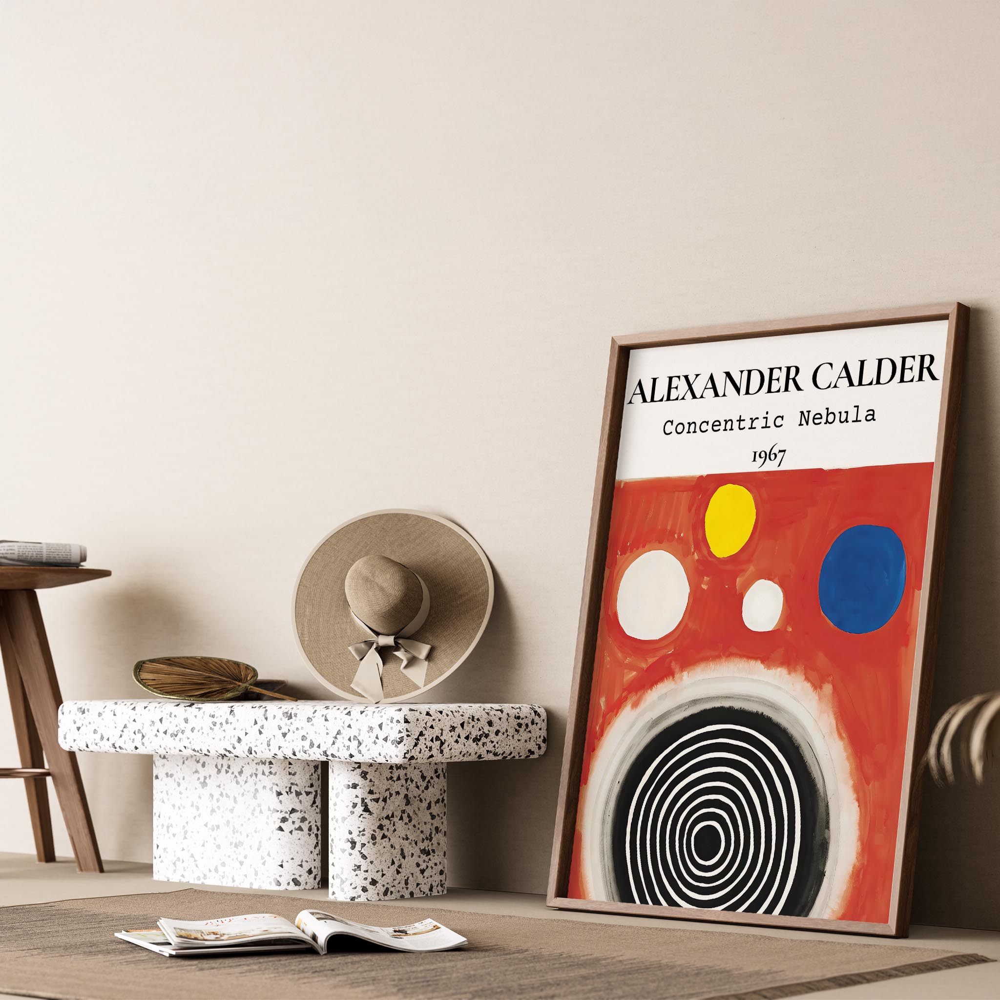 Alexander Sandy Calder XVII Duvar Tablosu