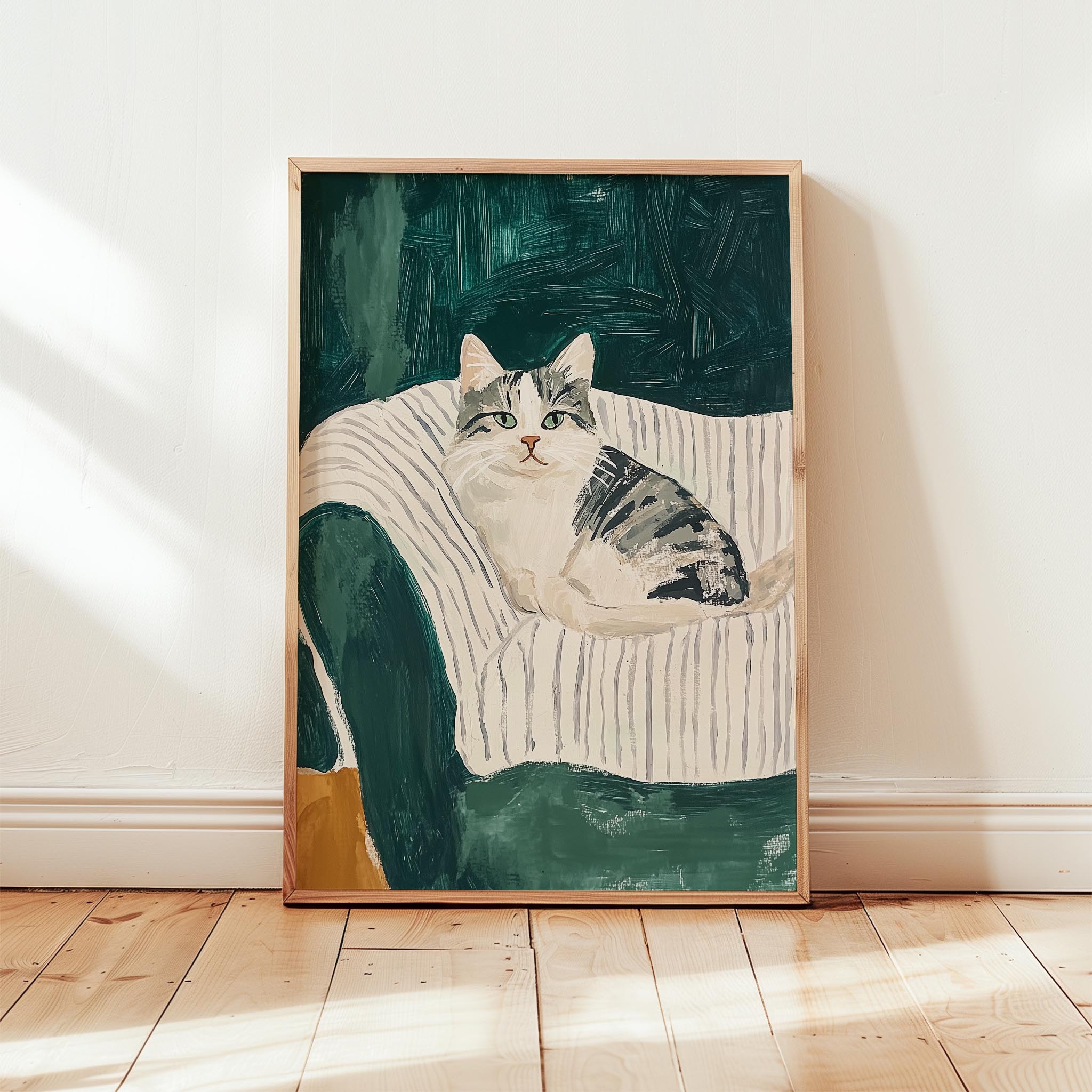 Kedi Portre V - Çizgili Tekir