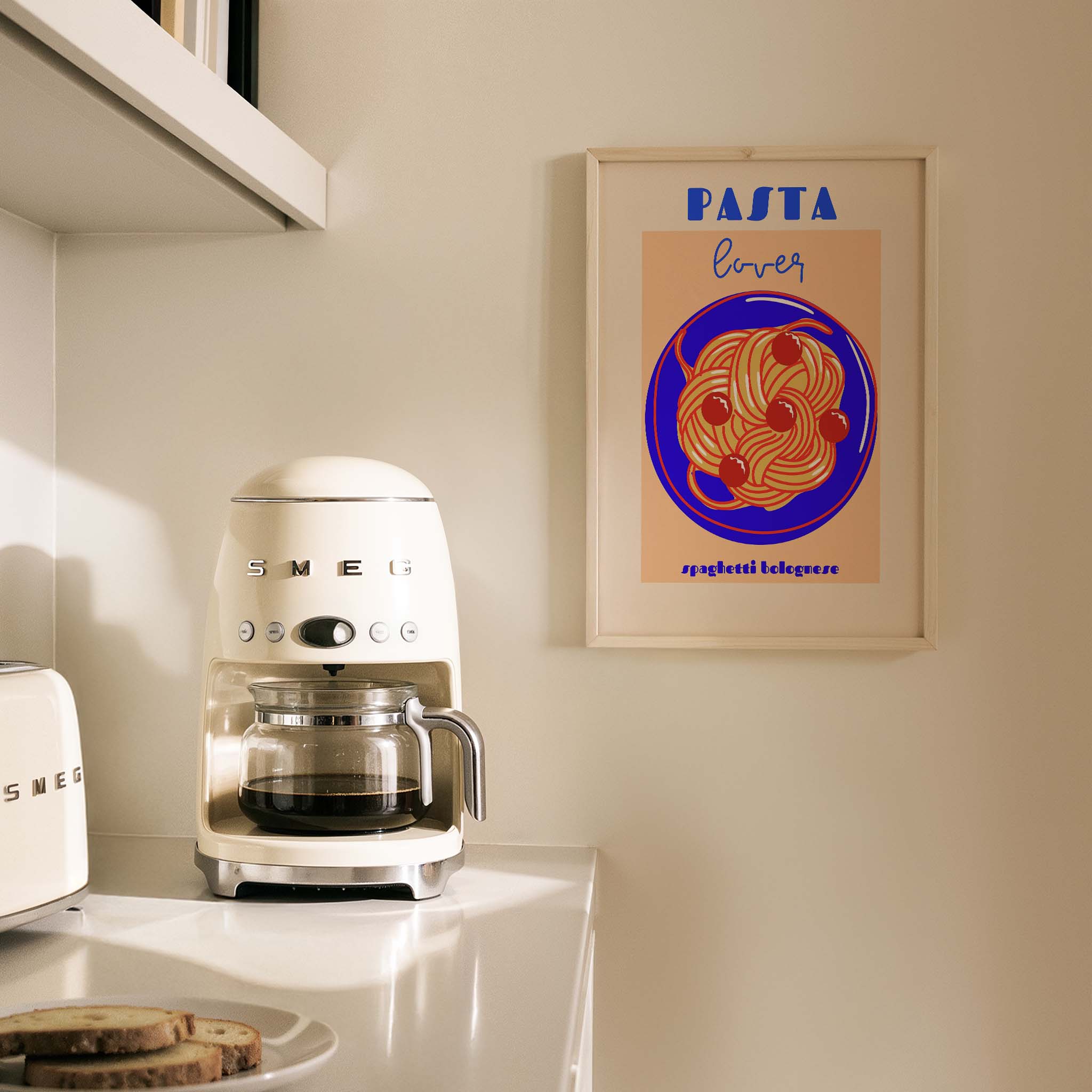 Pasta Lovers İtalya Koleksiyonu Mutfak Duvar Tablosu