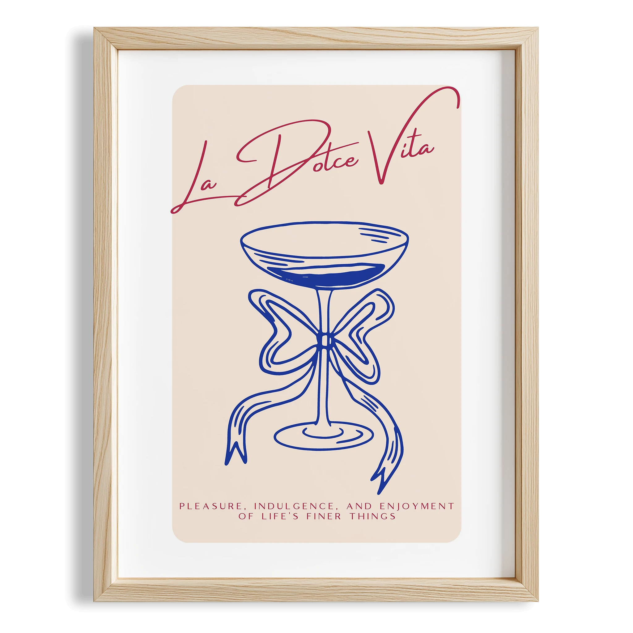 La Dolce Vita Akdeniz İtalya Koleksiyonu Mutfak Duvar Tablosu III