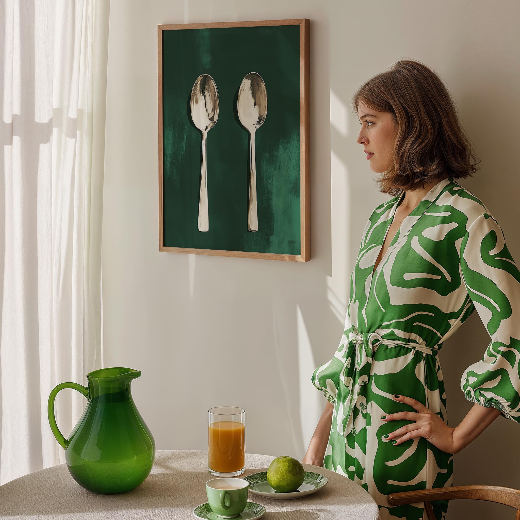 Kadın Portre XXXIX - Kahve Keyfi