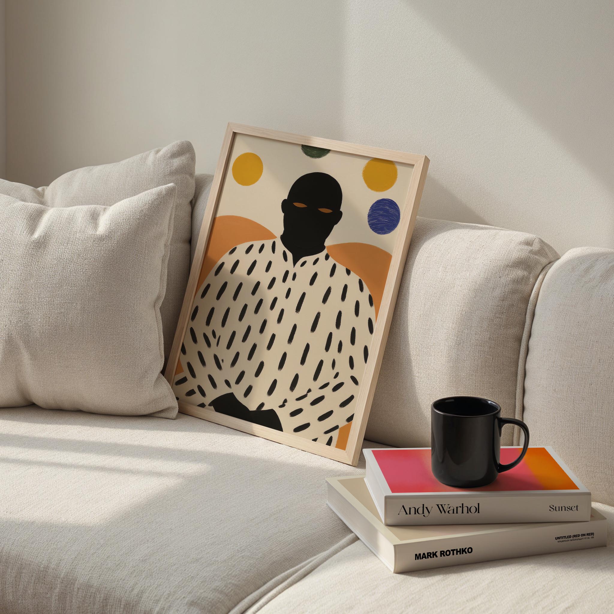 Erkek Portre III - Afro Bohem