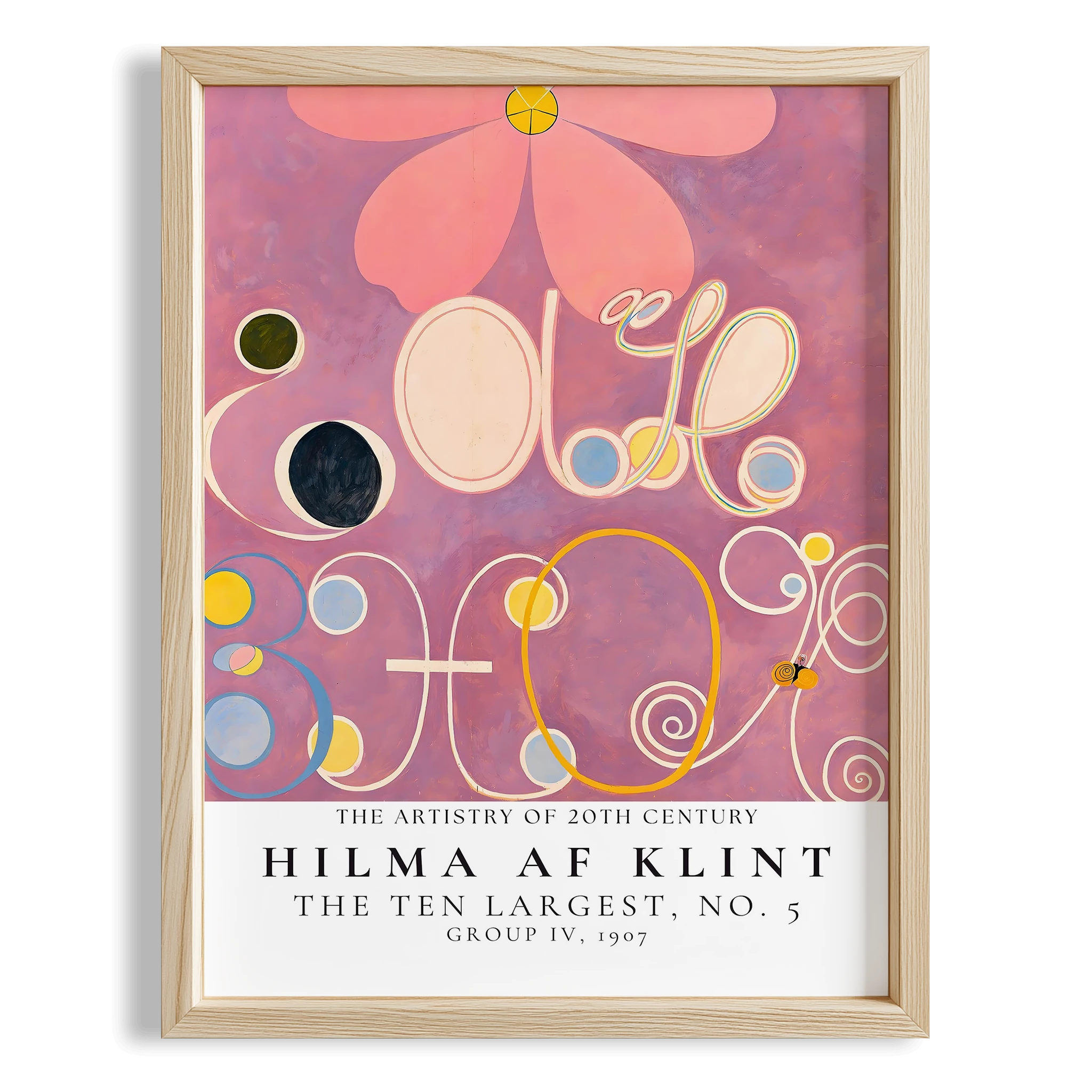 Hilma af Klint XVI Duvar Tablosu