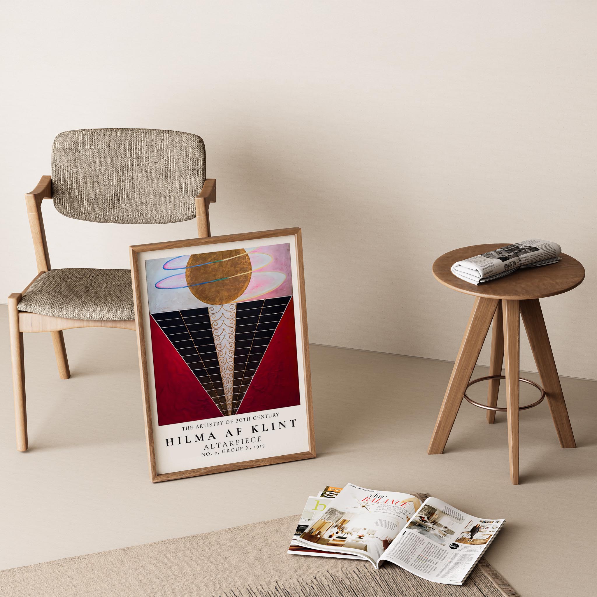 Hilma af Klint XXVII Duvar Tablosu