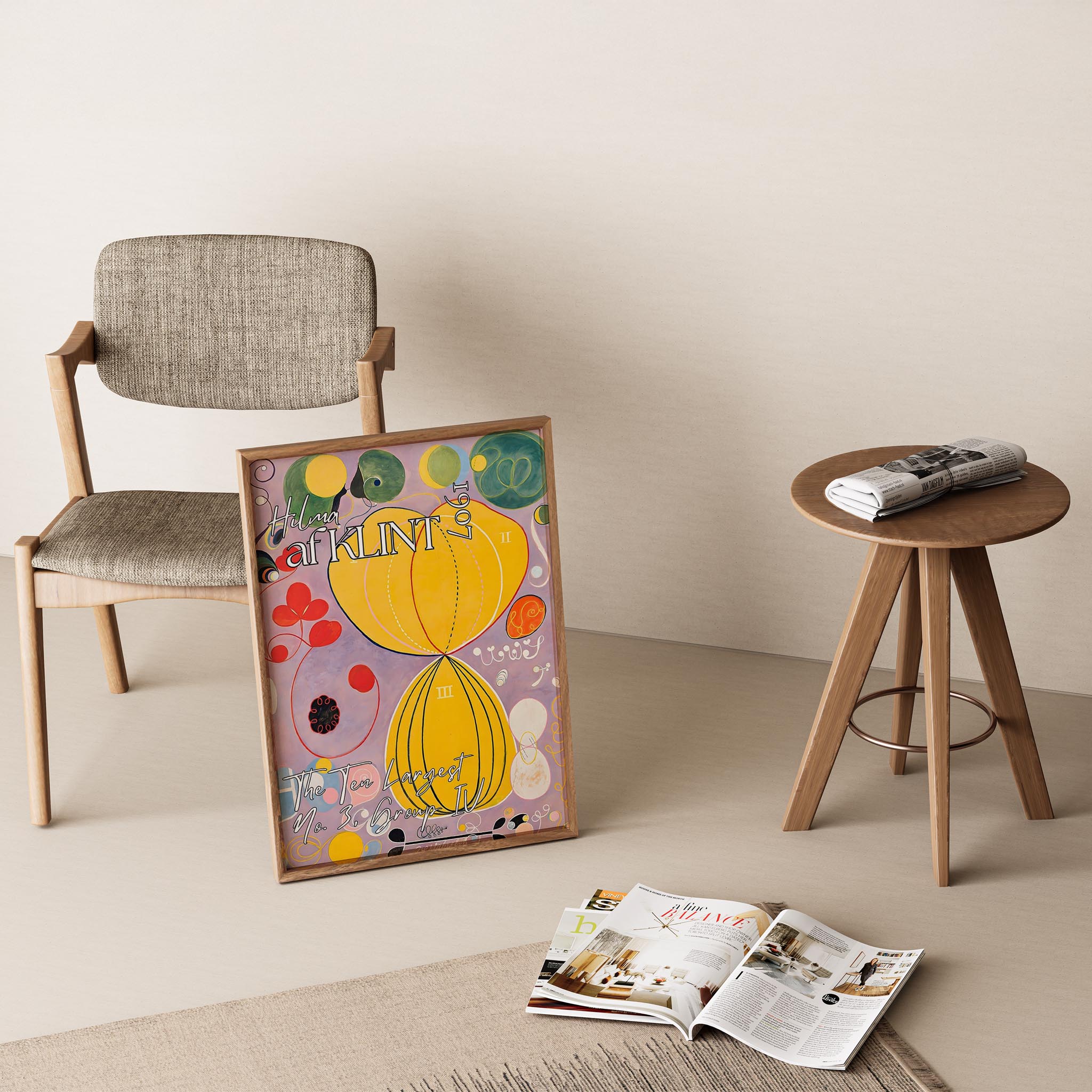 Hilma af Klint 117 Duvar Tablosu