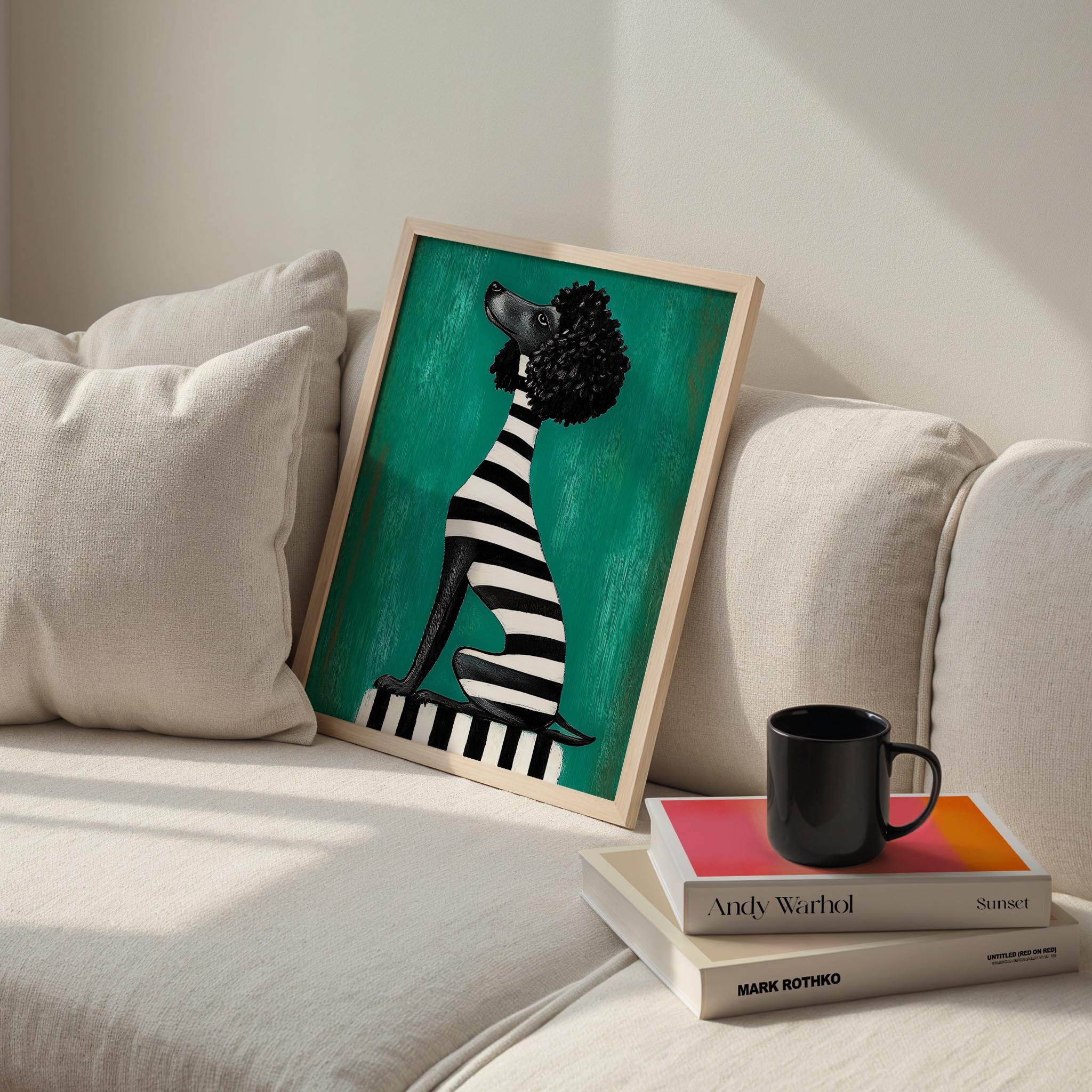 Çizgili Poddle Köpek III - Asalet