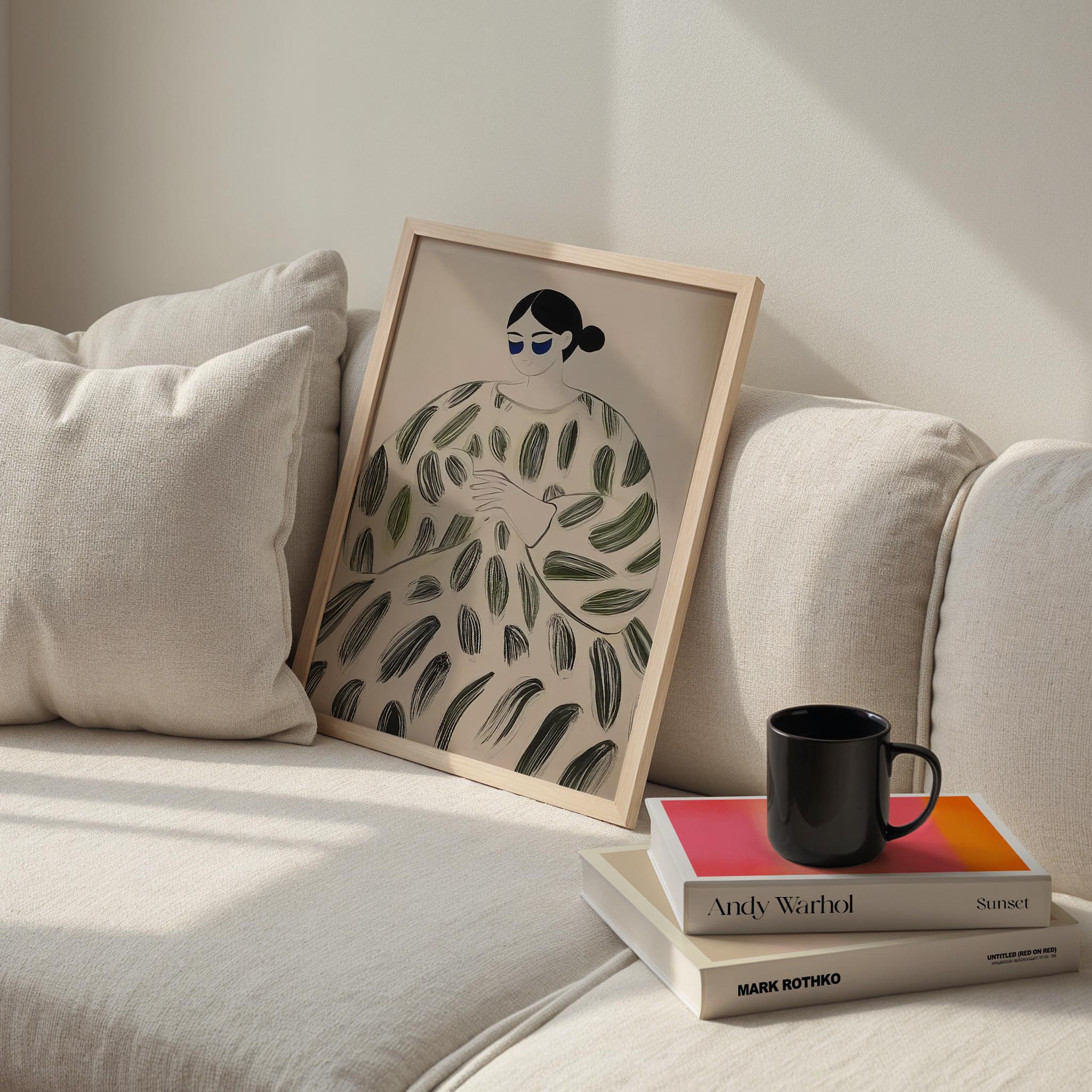 Kadın Portre XXXVI - Minimalist