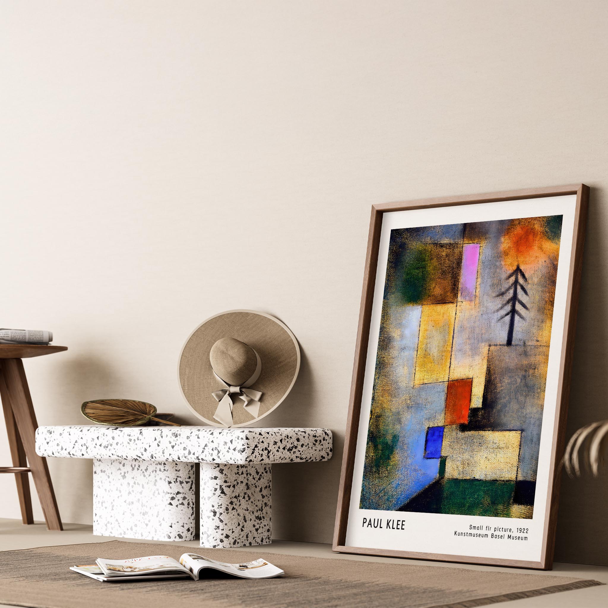 Paul Klee Küçük Ladin Resmi 1922 Suluboya I Duvar Tablosu