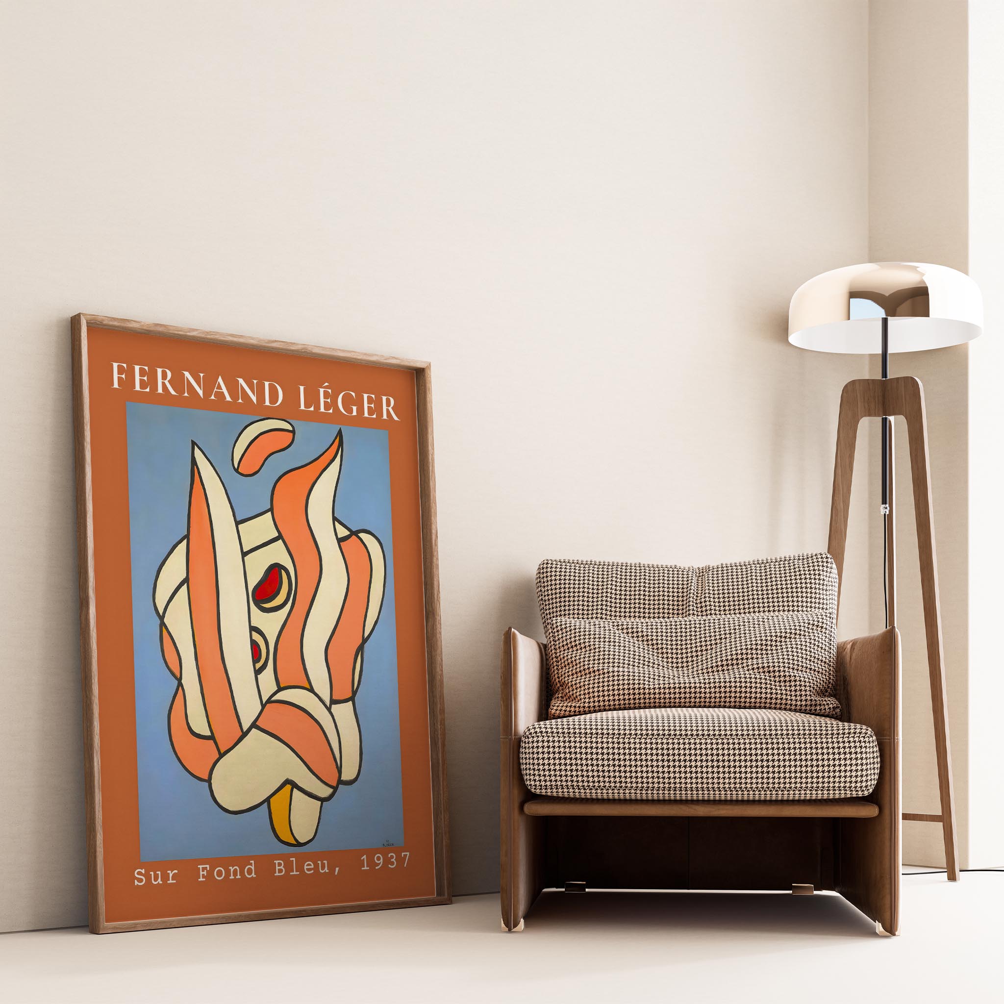 Fernand Leger XXX Duvar Tablosu