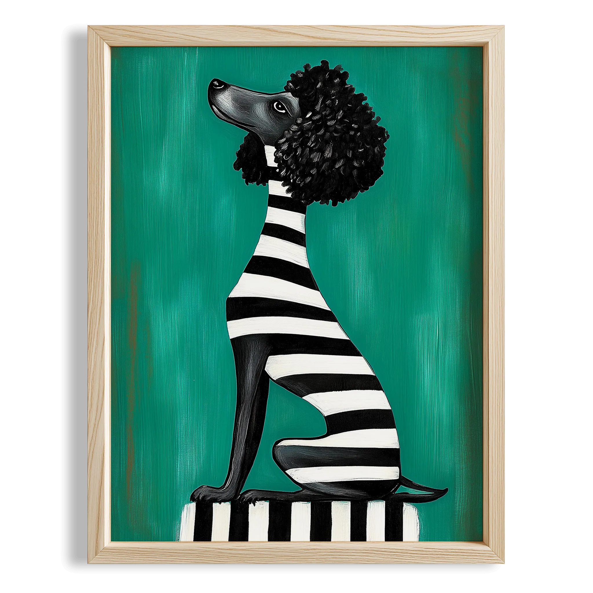 Çizgili Poddle Köpek III - Asalet