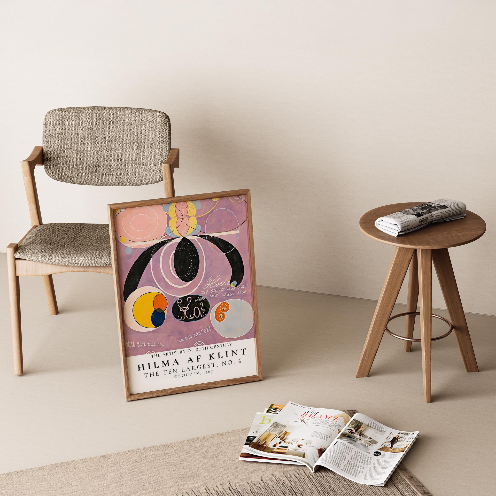 Hilma af Klint XXVIII Duvar Tablosu