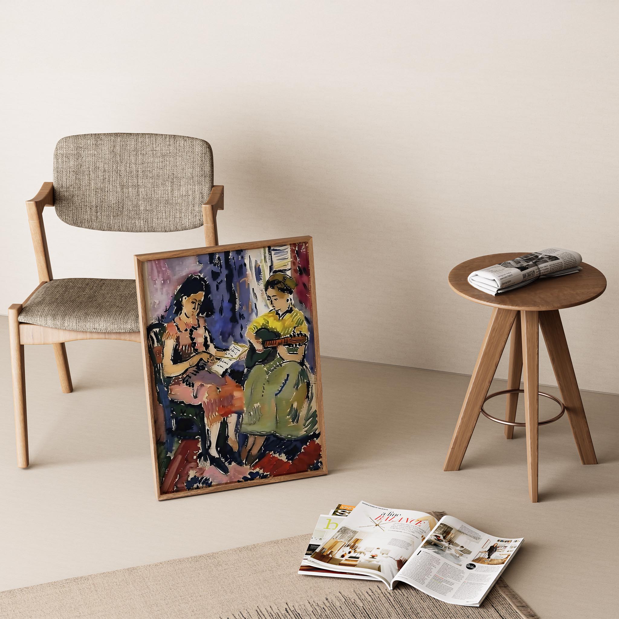 Henri Matisse 161 Duvar Tablosu