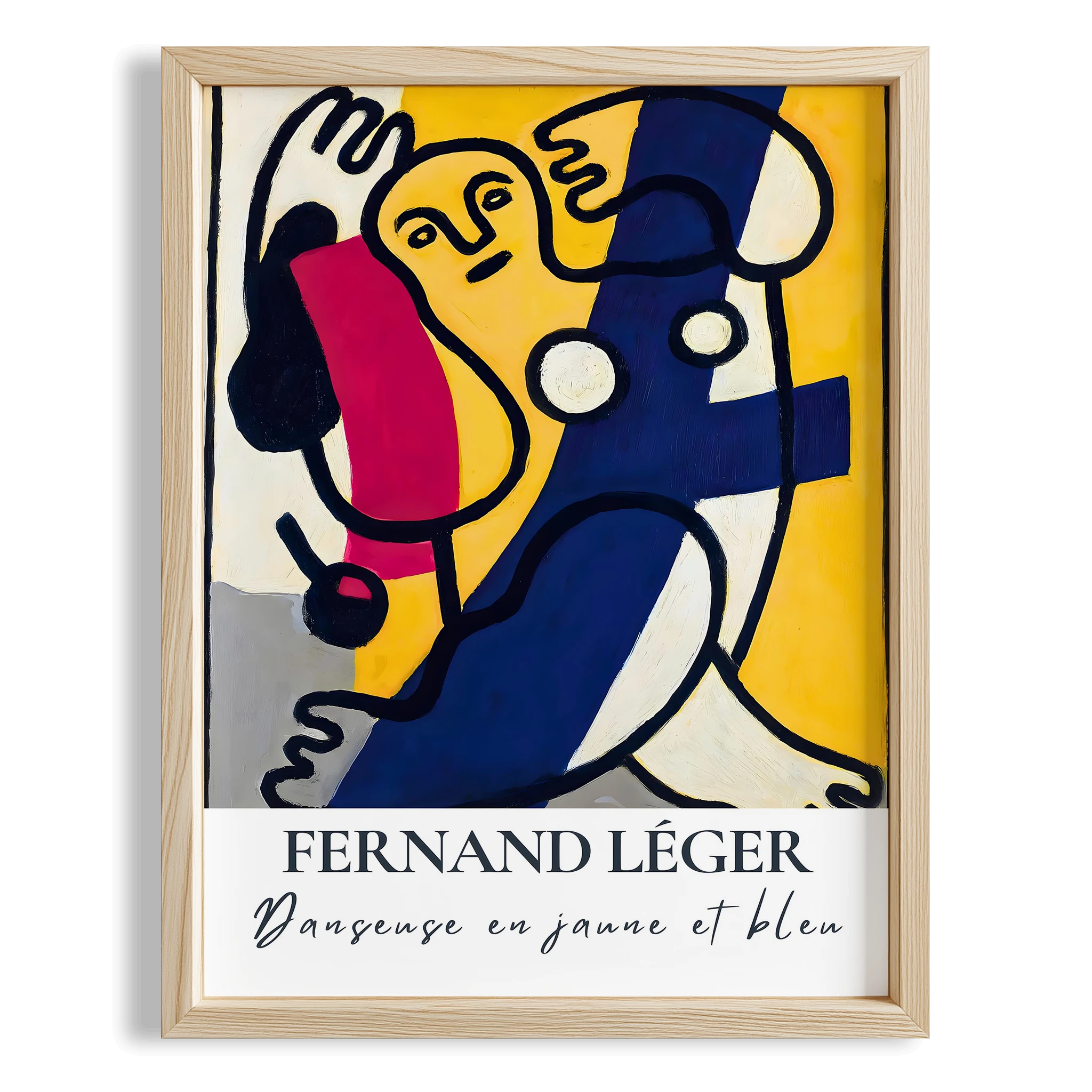Fernand Leger XXVI Duvar Tablosu