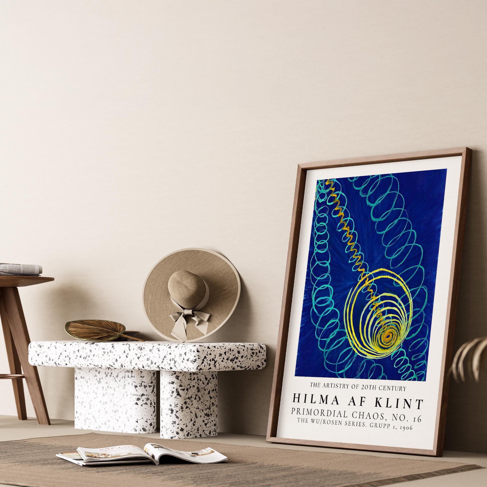 Hilma af Klint 45 Duvar Tablosu