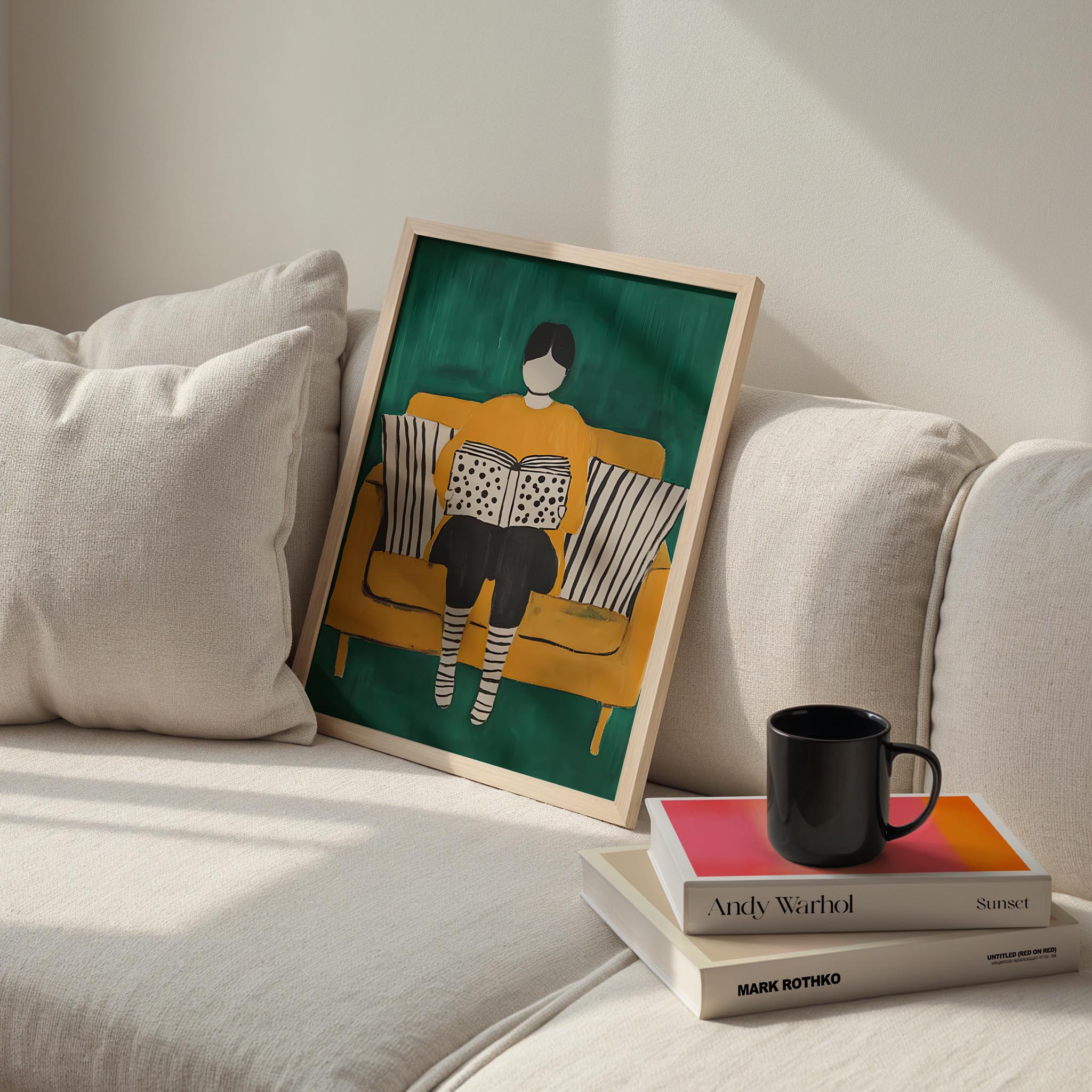 Okuma Saati III - Sarı Kanepede