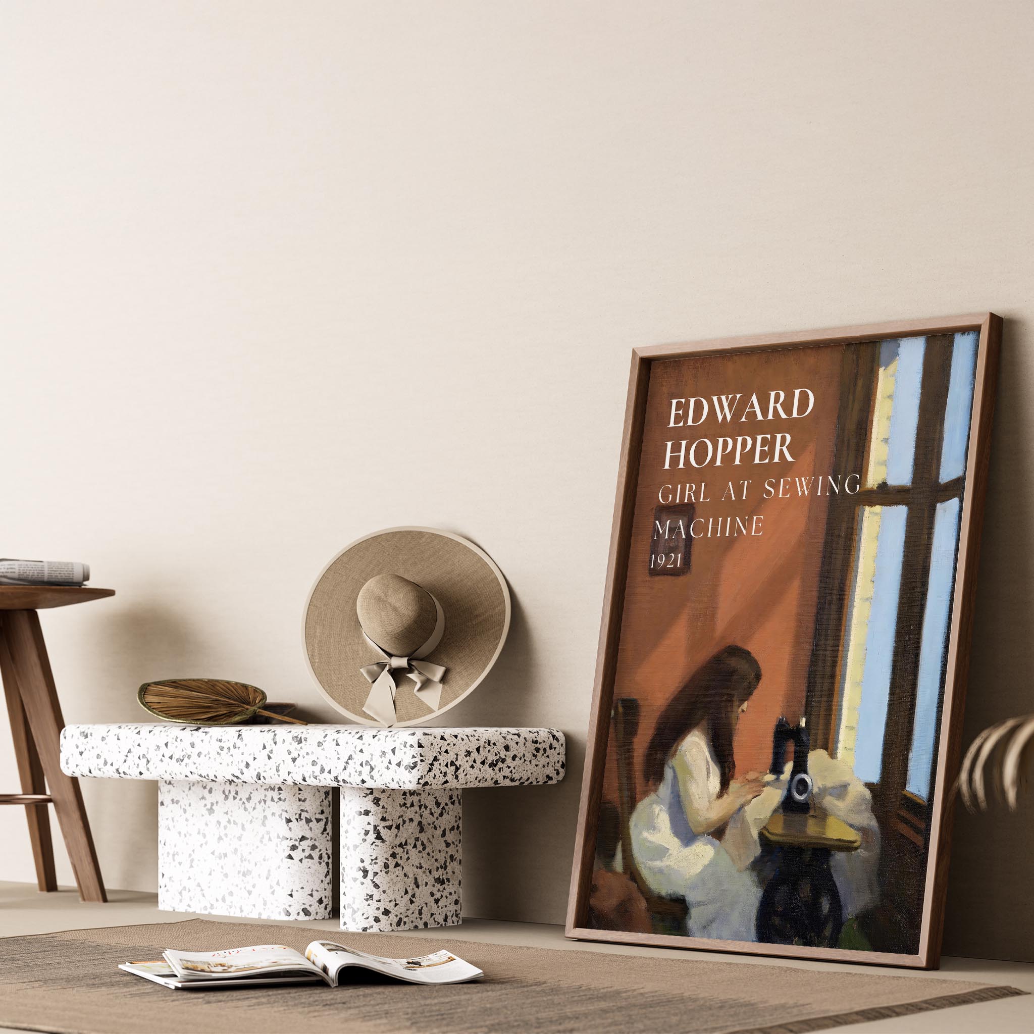Edward Hopper XV Duvar Tablosu
