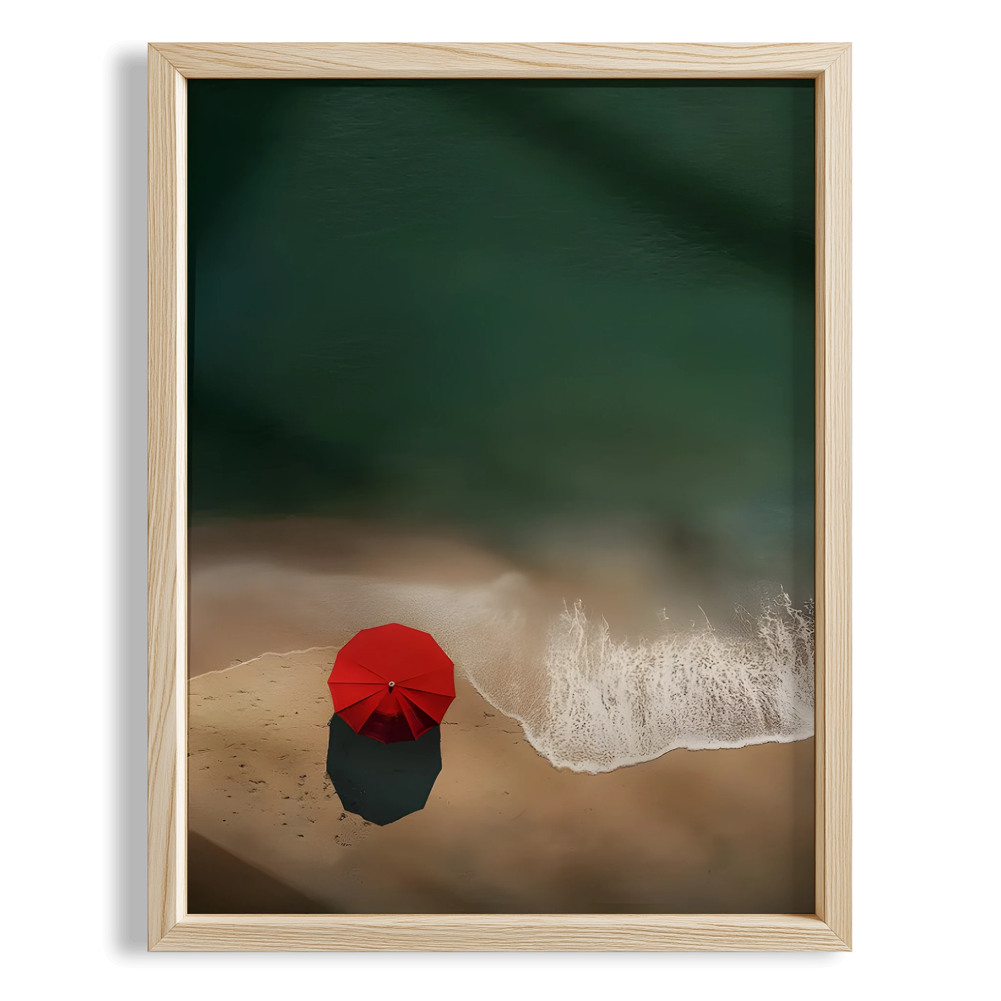 Kıyı Manzarası I - Kırmızı Şapka