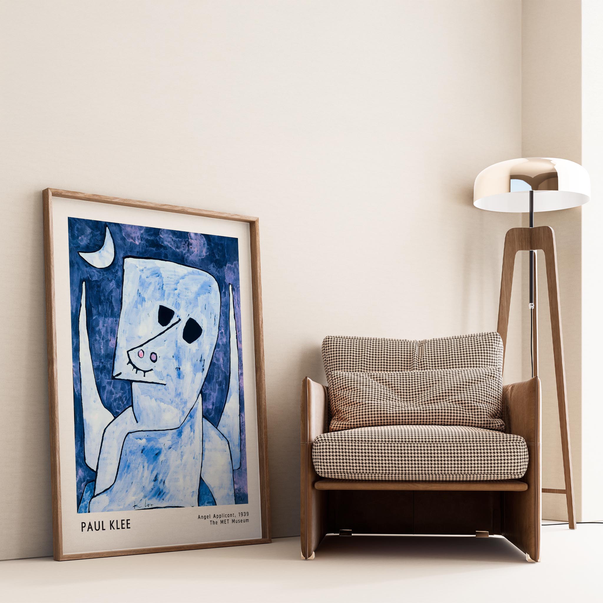 Paul Klee Melek Adayı 1939 Suluboya I Duvar Tablosu