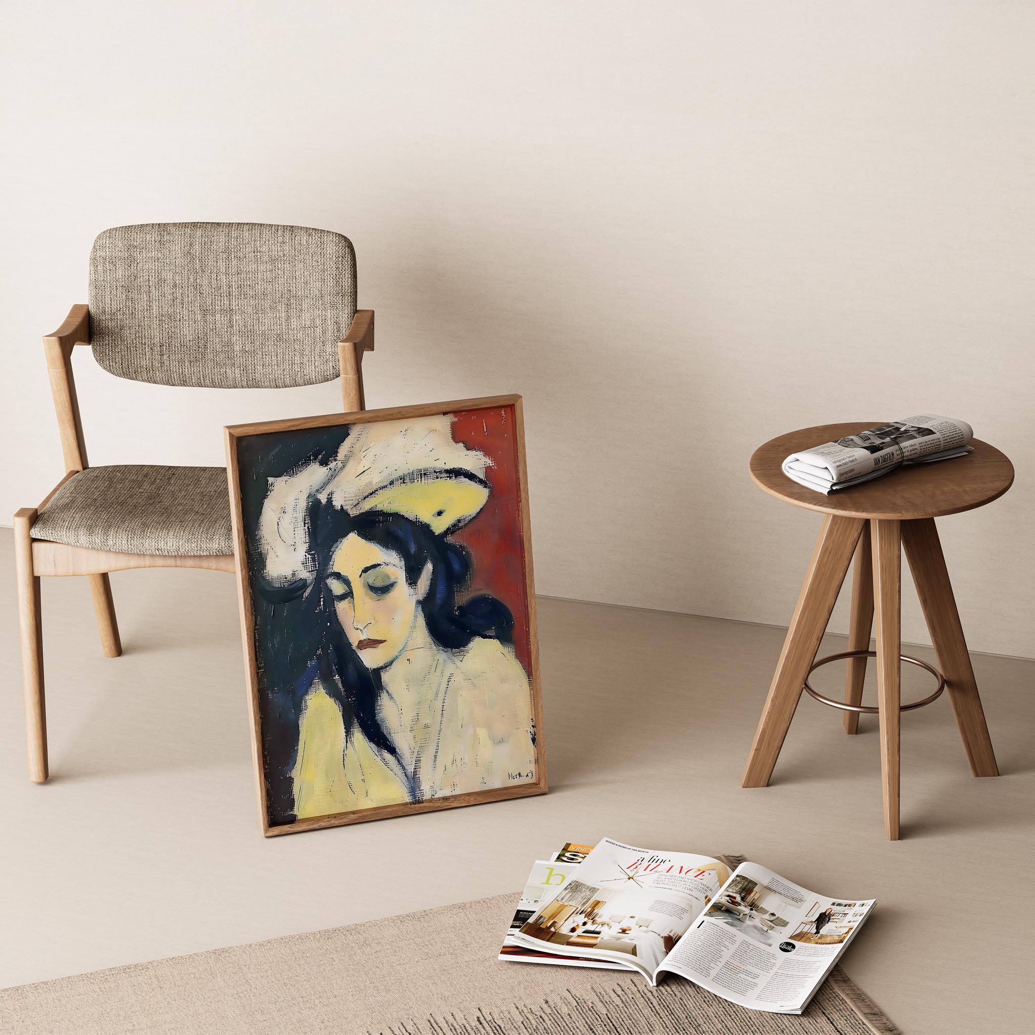 Henri Matisse 167 Duvar Tablosu