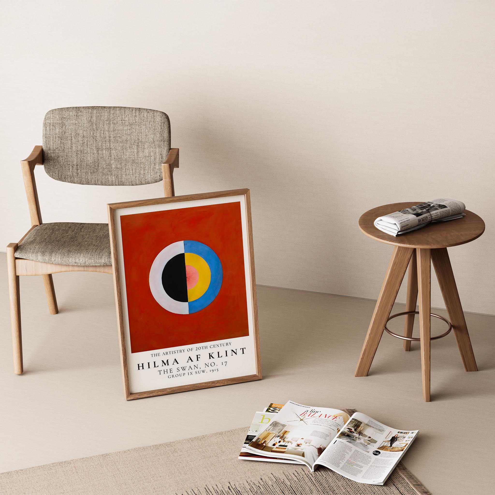 Hilma af Klint 114 Duvar Tablosu