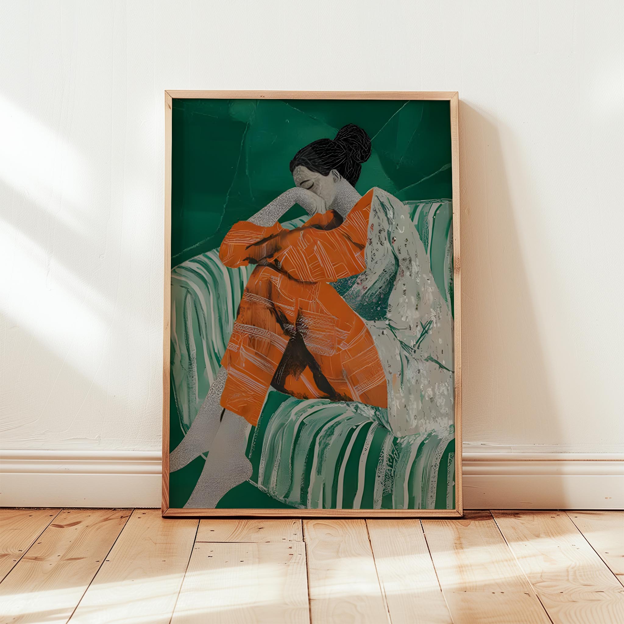 Dinlenme XXXI - Zümrüt Berjer, Turuncu