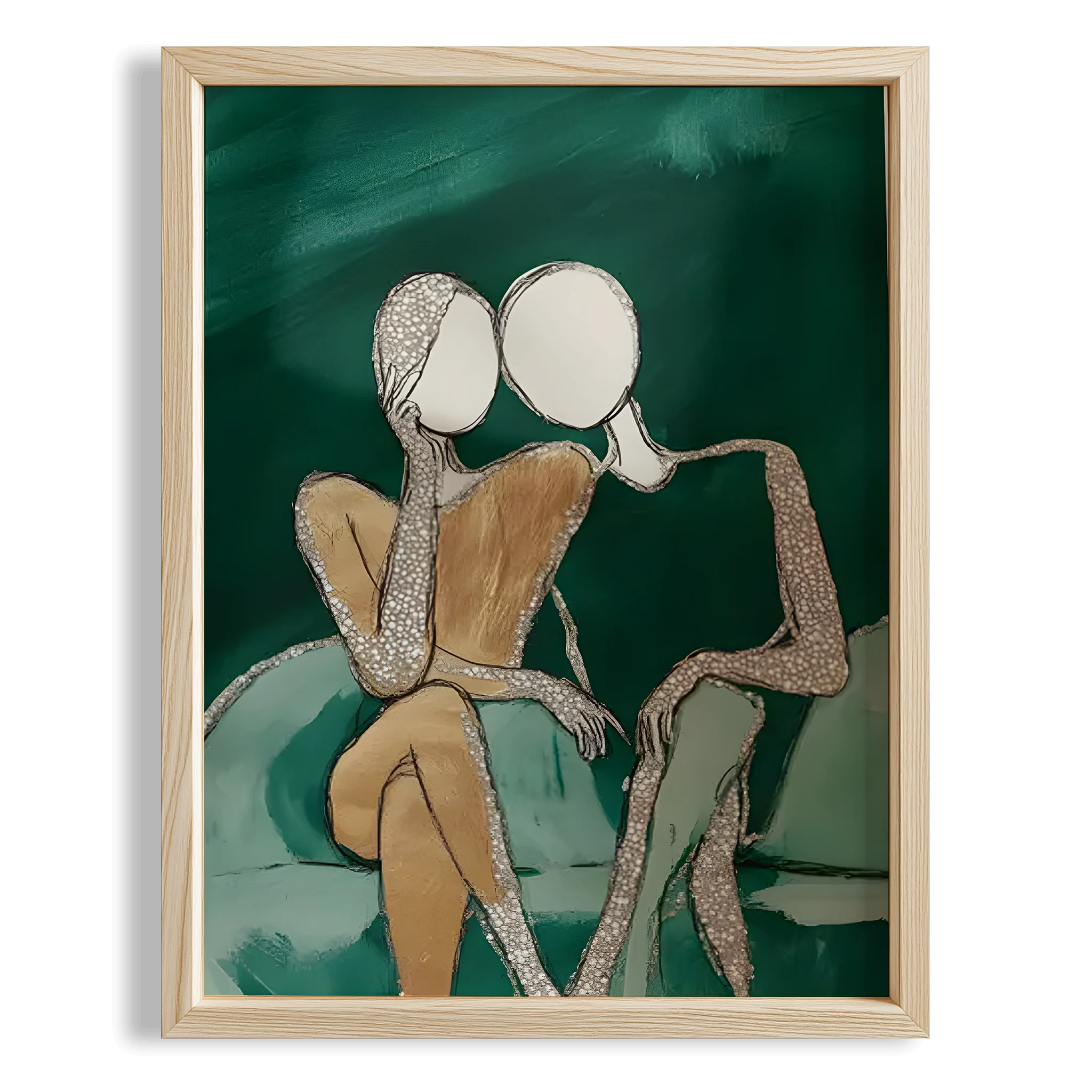 İkili Siluet II - Zümrüt Koltuk