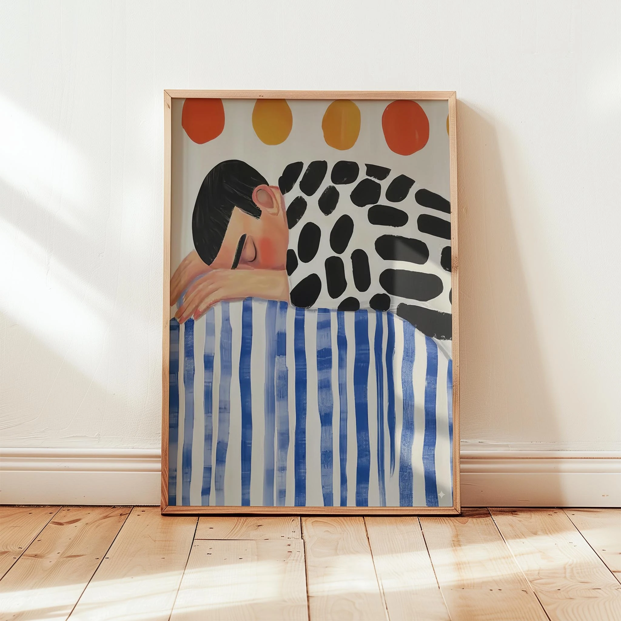 Erkek Portre V - Çizgili Bohem