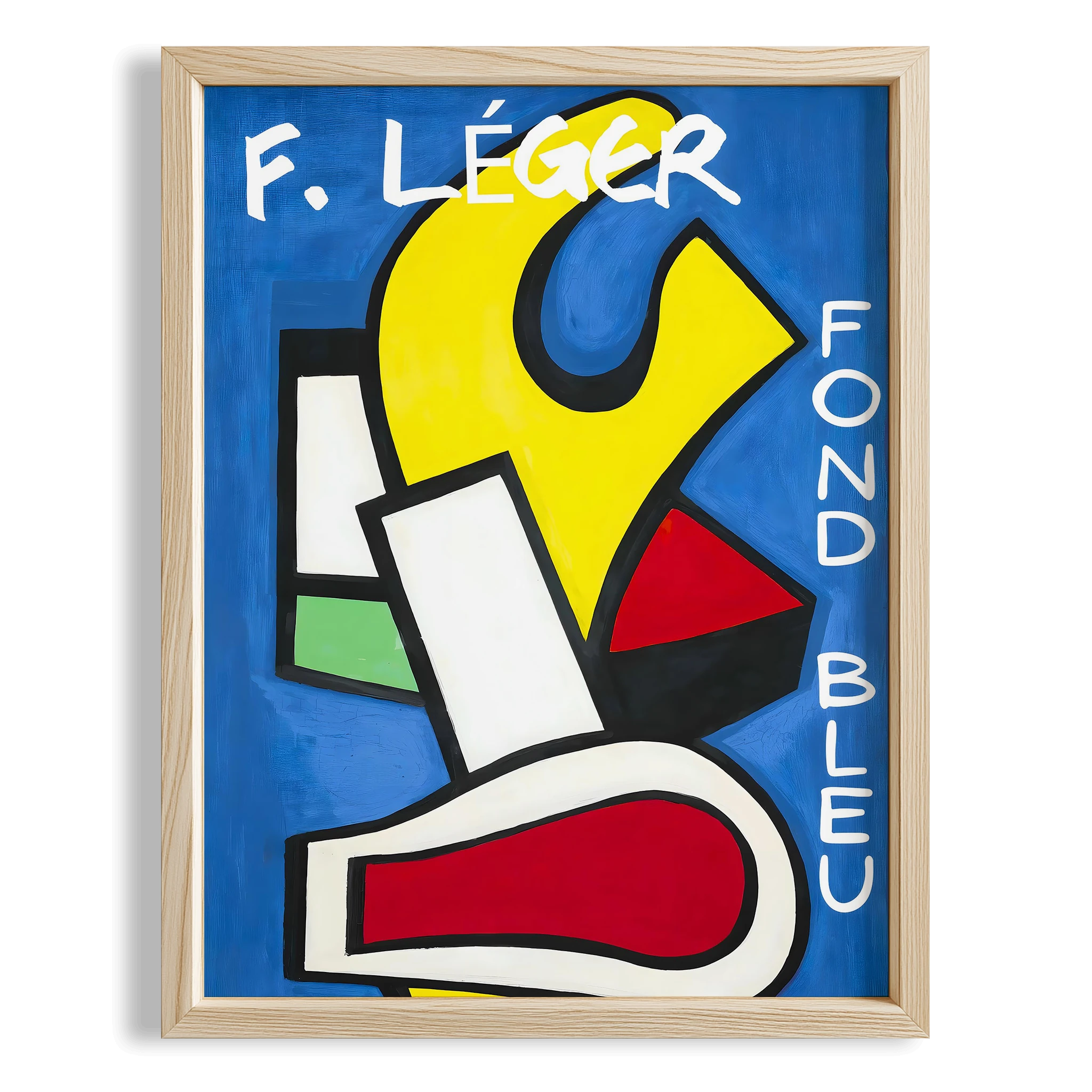 Fernand Leger III Duvar Tablosu