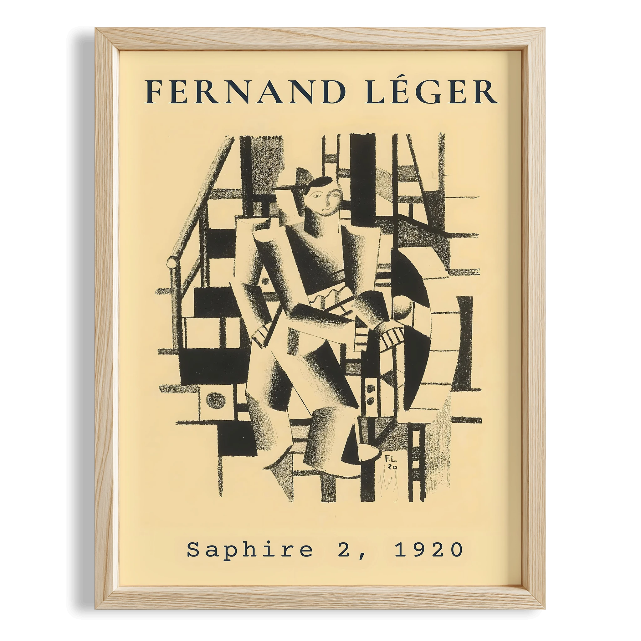 Fernand Leger IV Duvar Tablosu