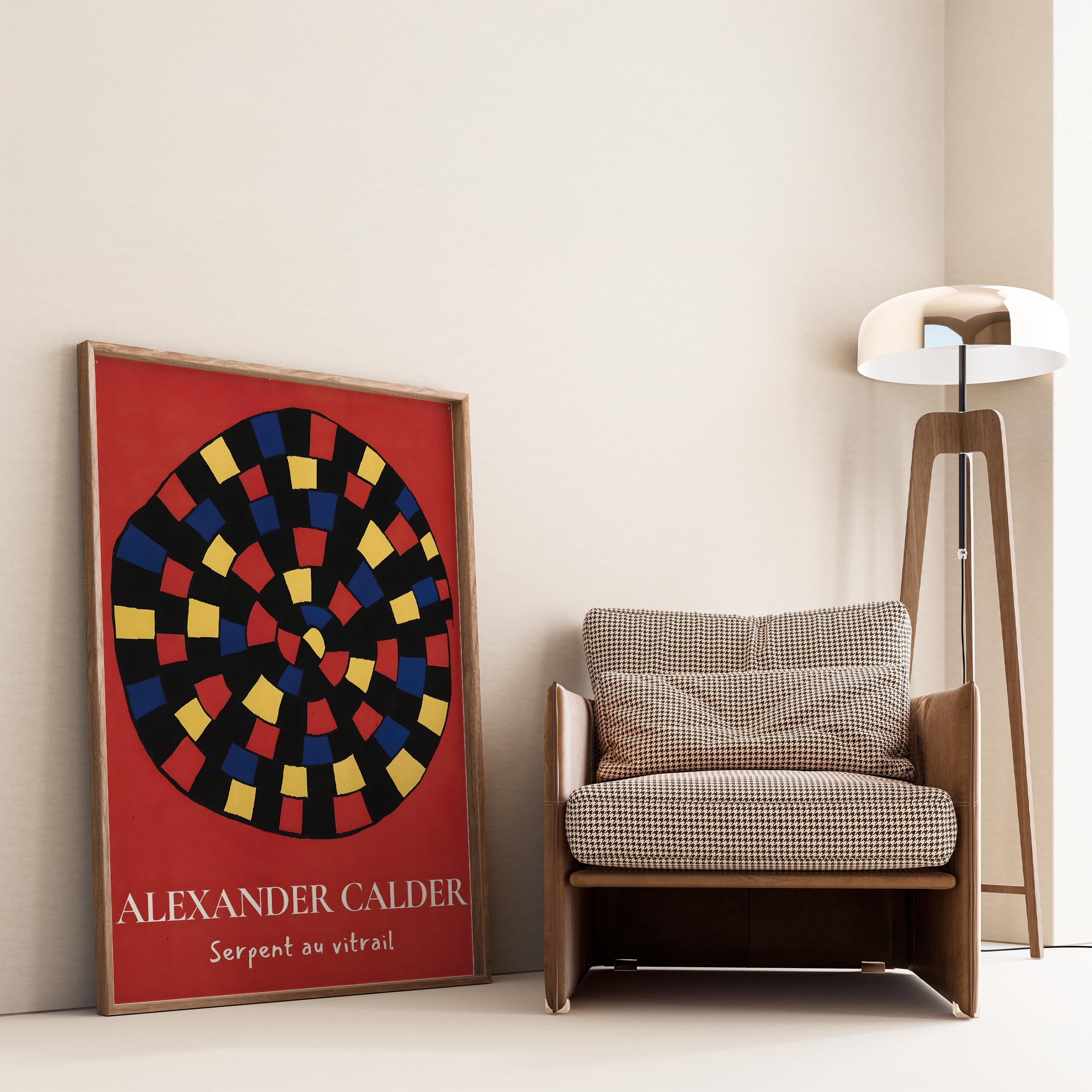 Alexander Sandy Calder XXIV Duvar Tablosu