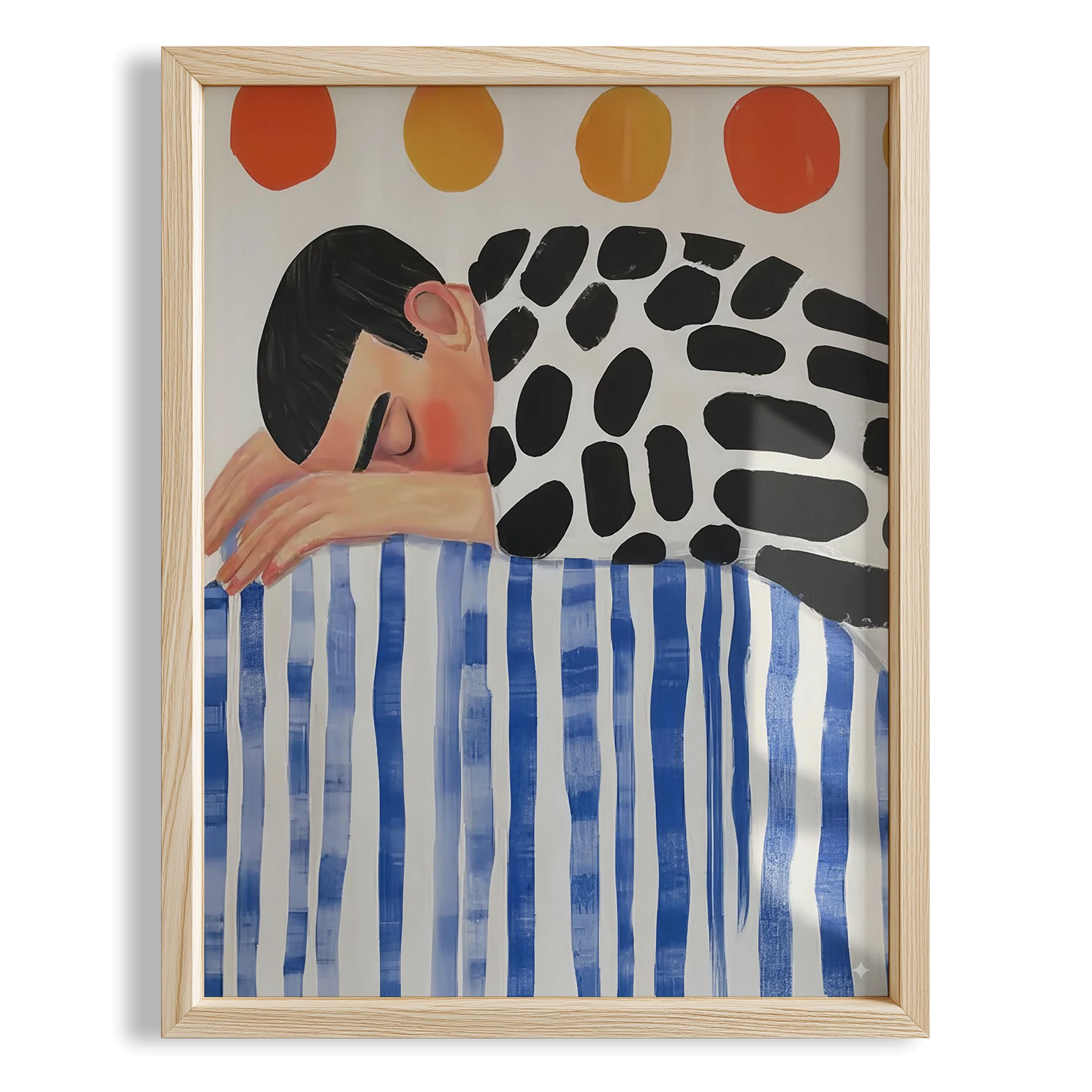 Erkek Portre V - Çizgili Bohem