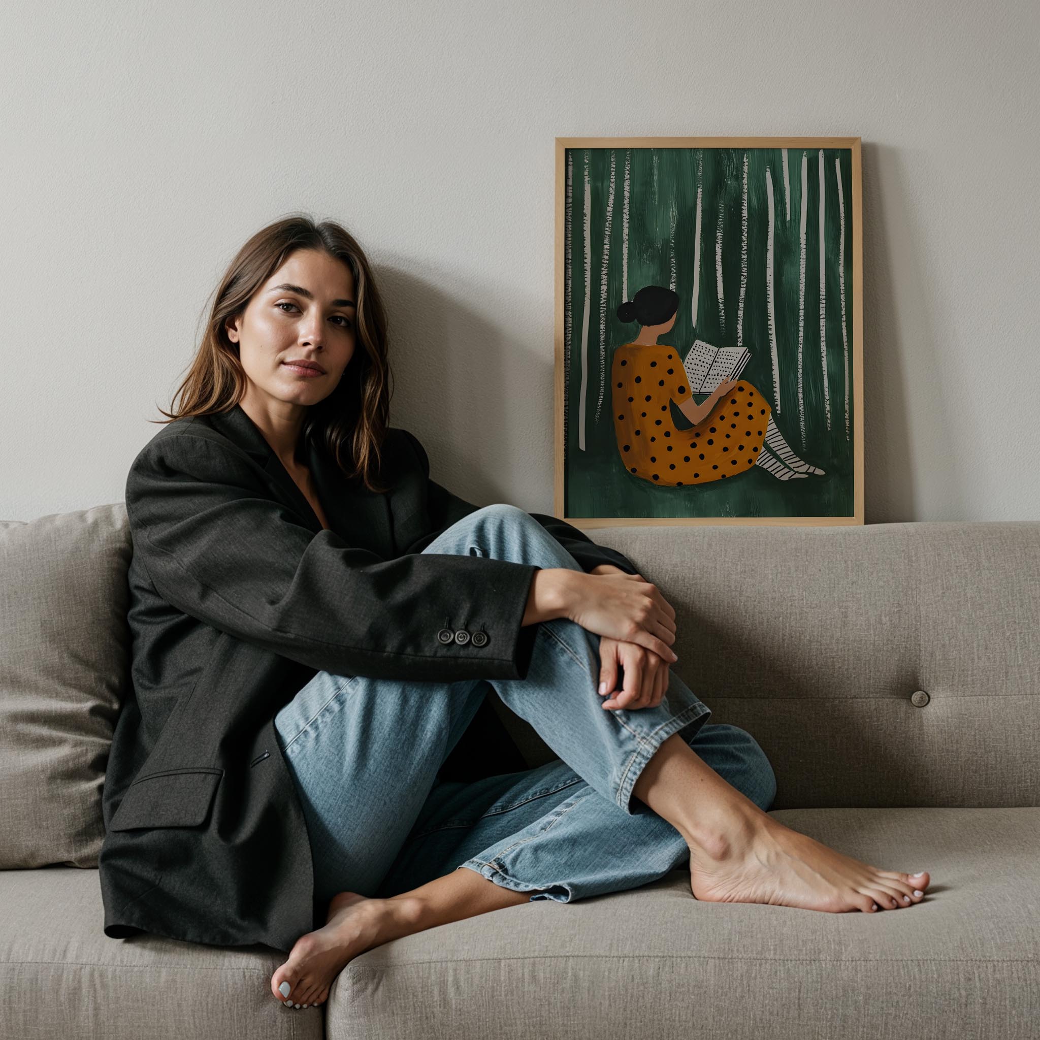 Okuma Saati II - Orman Deseni