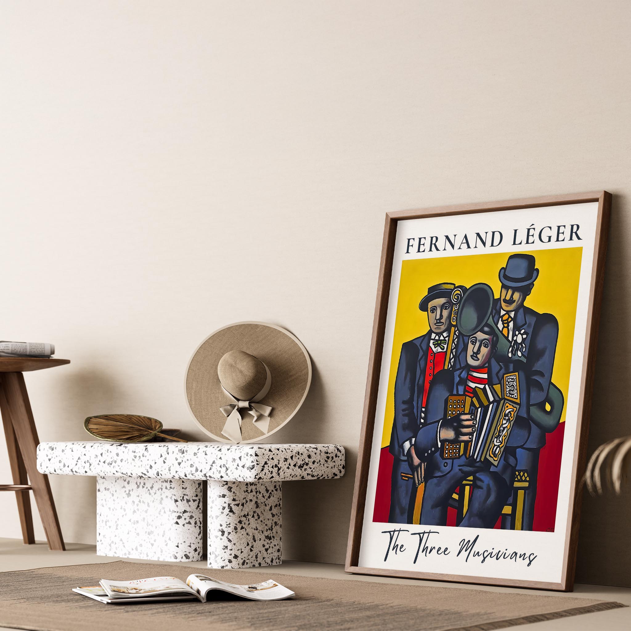 Fernand Leger 31 Duvar Tablosu