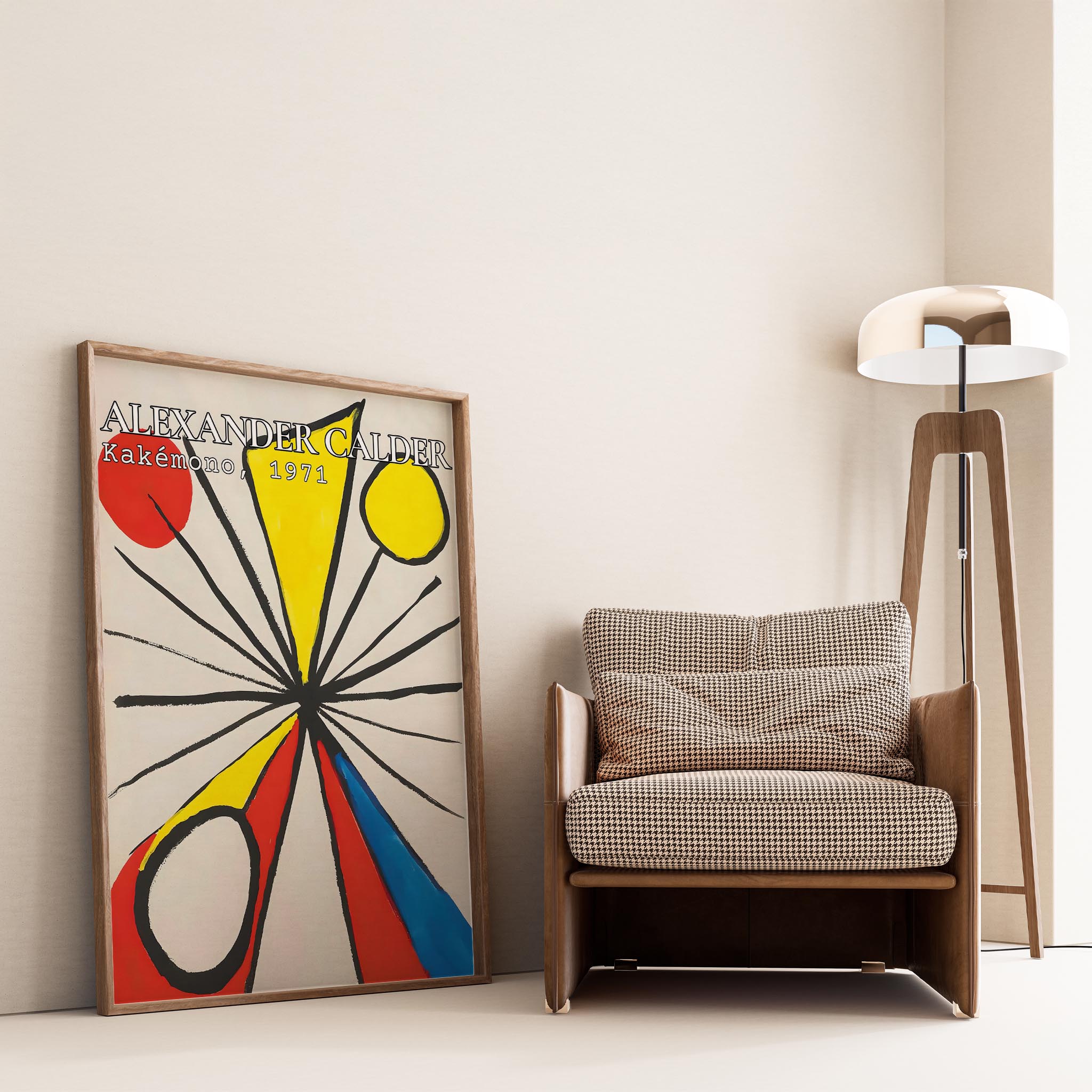 Alexander Sandy Calder XII Duvar Tablosu