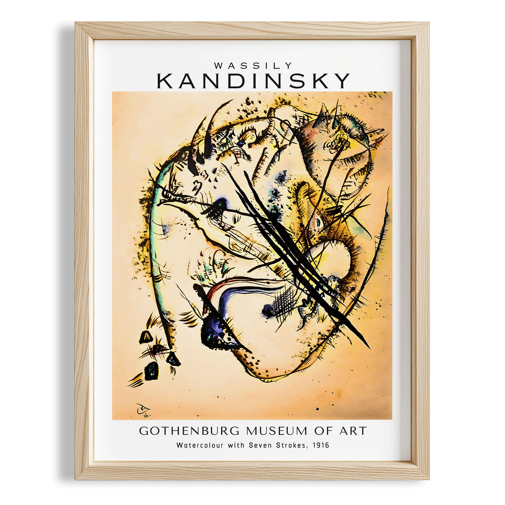 Watercolour with Seven Strokes