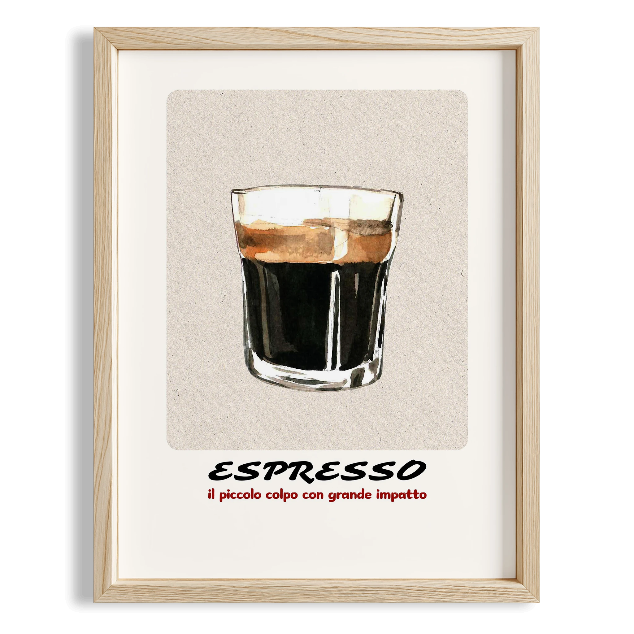 Espresso Akdeniz İtalya Koleksiyonu Mutfak Duvar Tablosu II