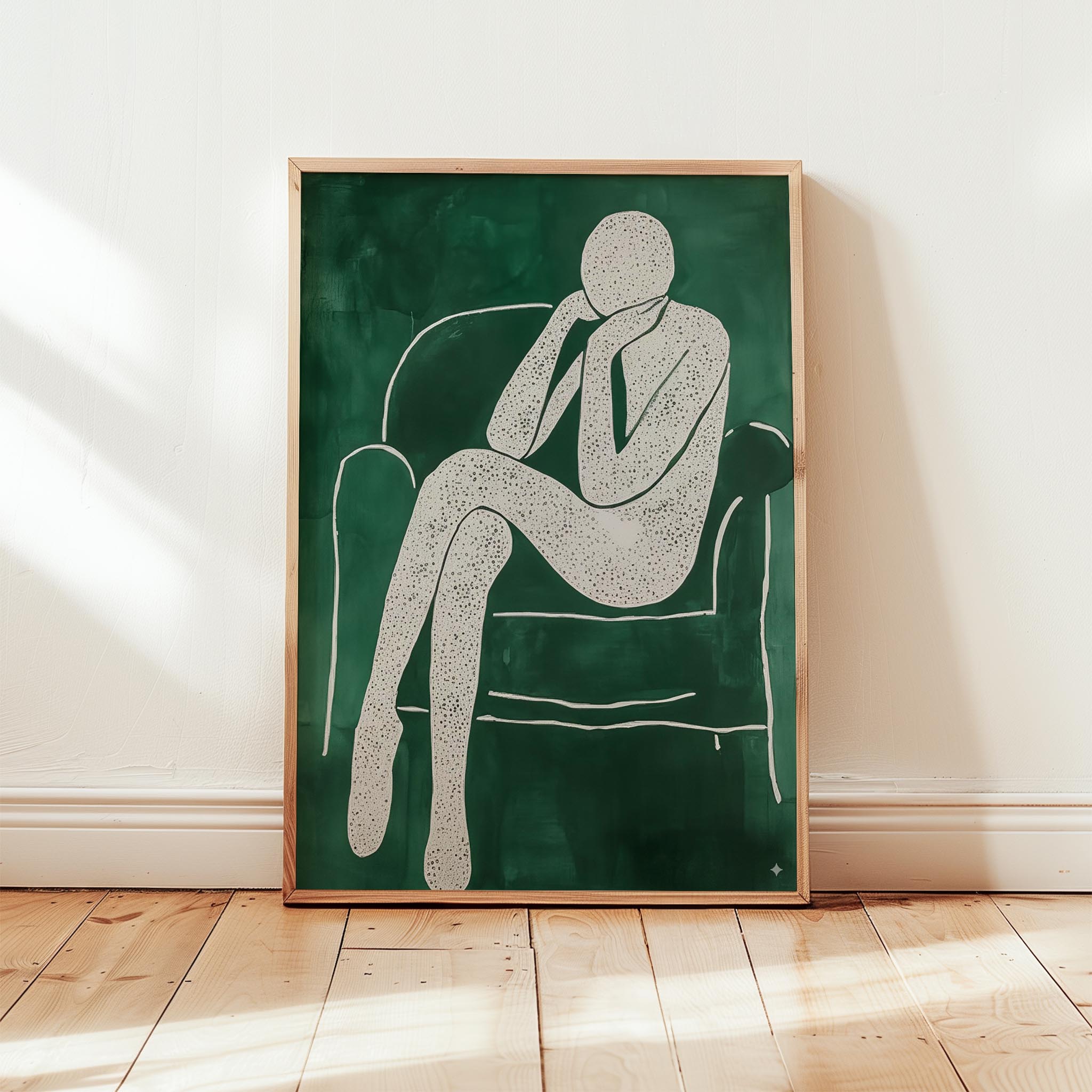 İnsan Portresi IX - Düşünceli