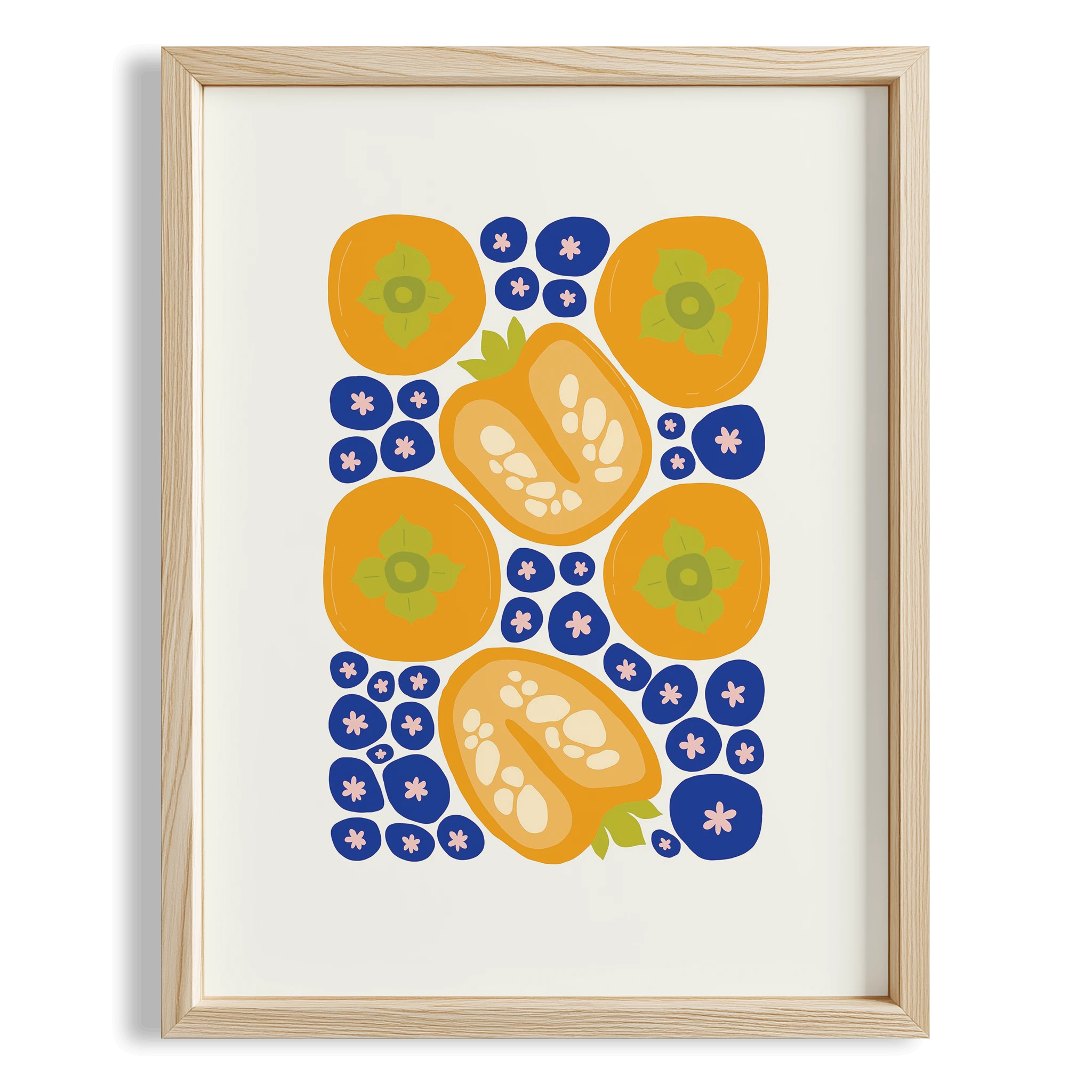 Fruits Market II Meyveler Mutfak Duvar Tablosu