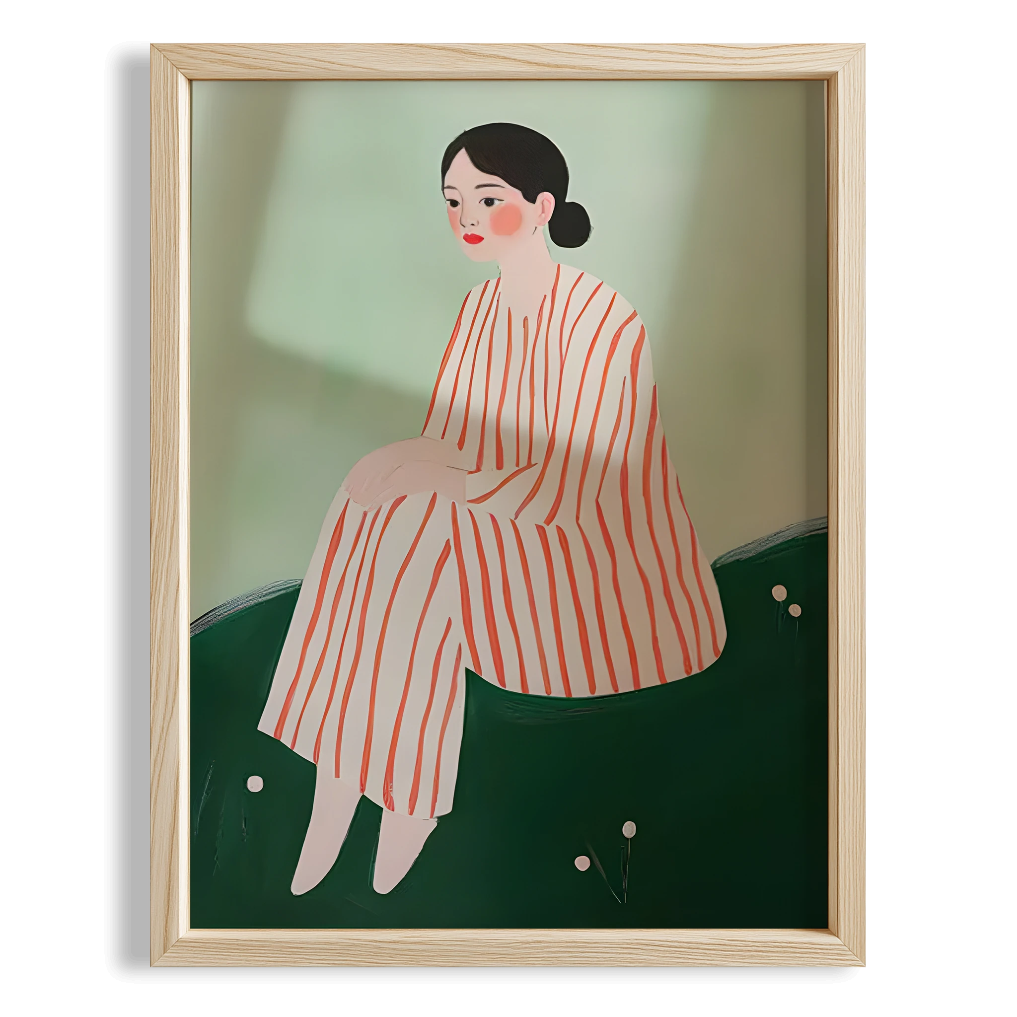 Pudra Elbise I - Oturuş