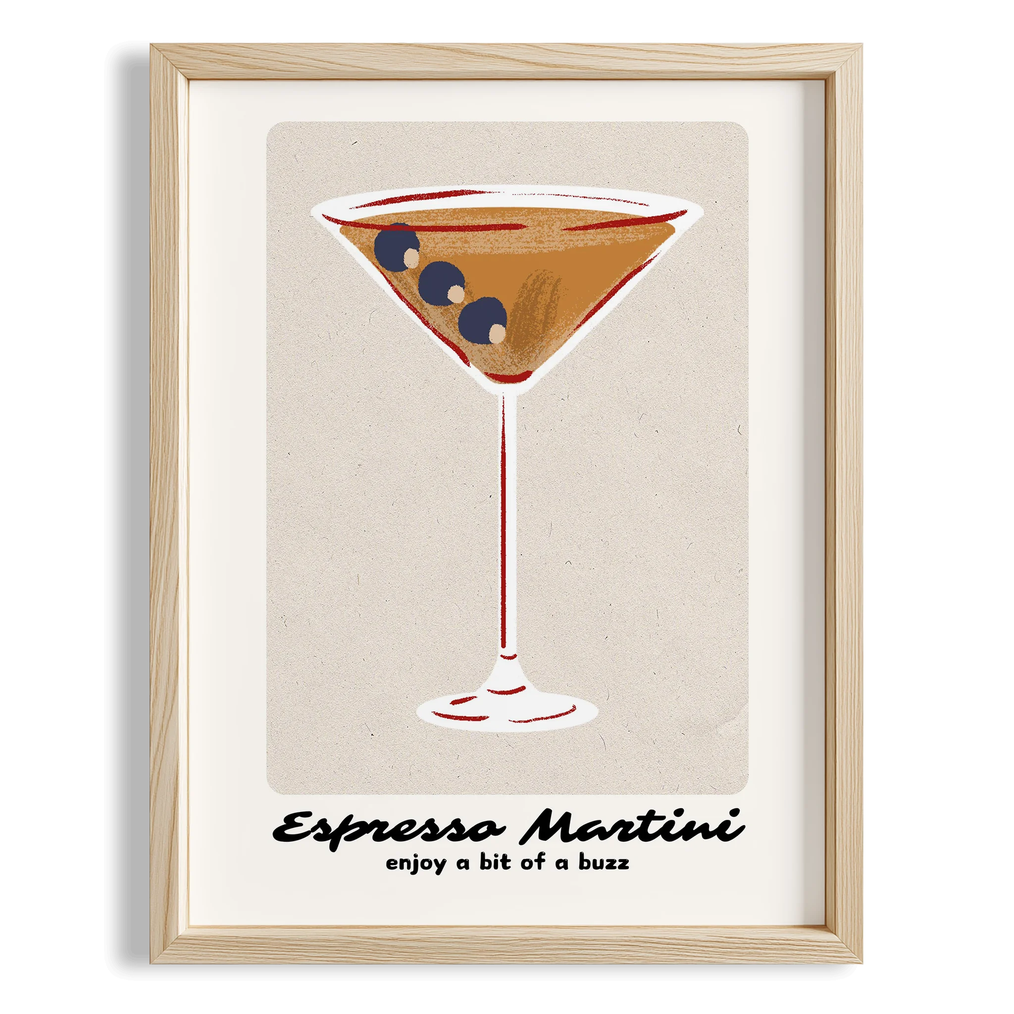Espresso Martini Kokteyller Mutfak Duvar Tablosu